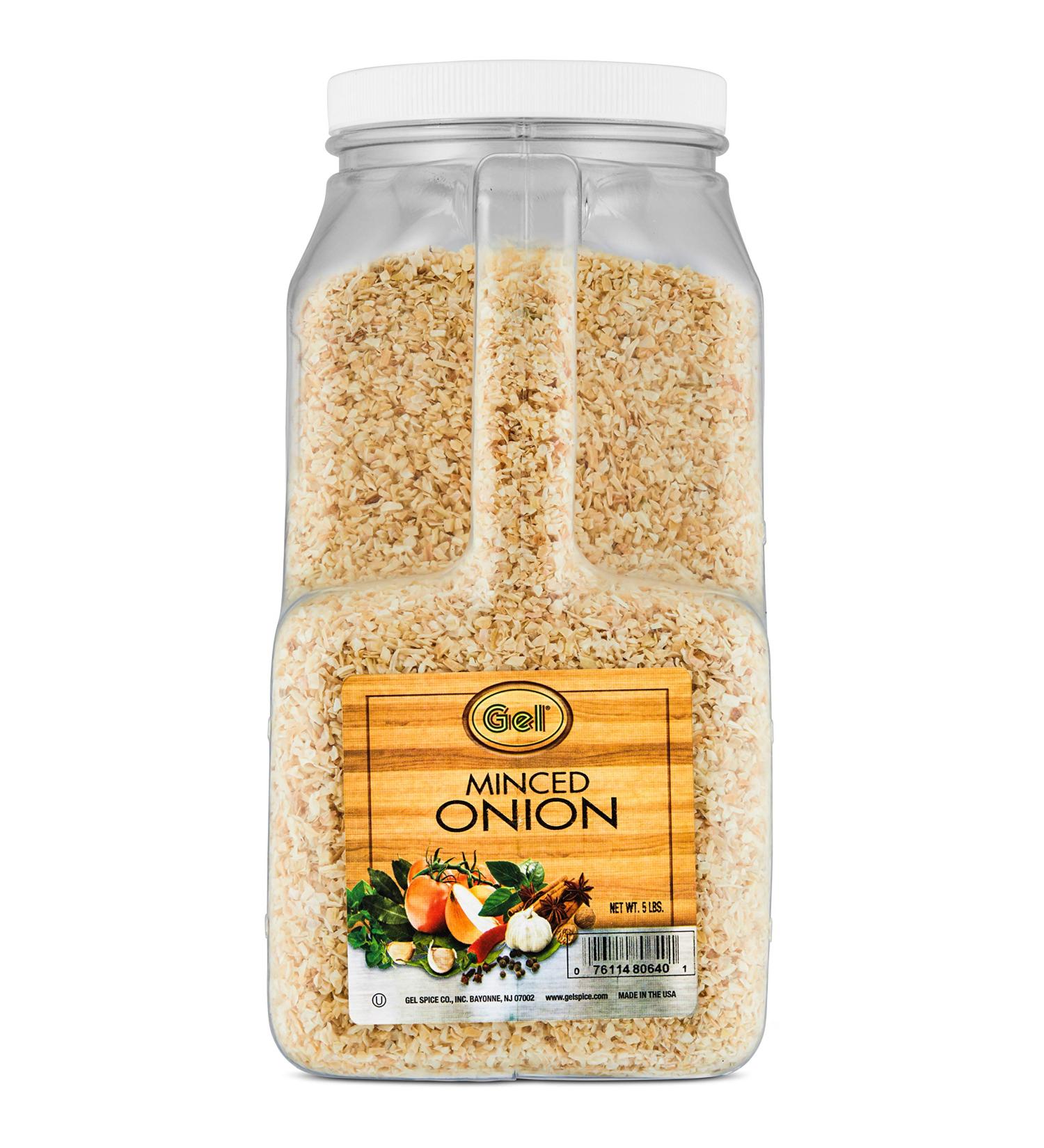 Gel Spice Minced Onion 5 Lb | Food Service Size