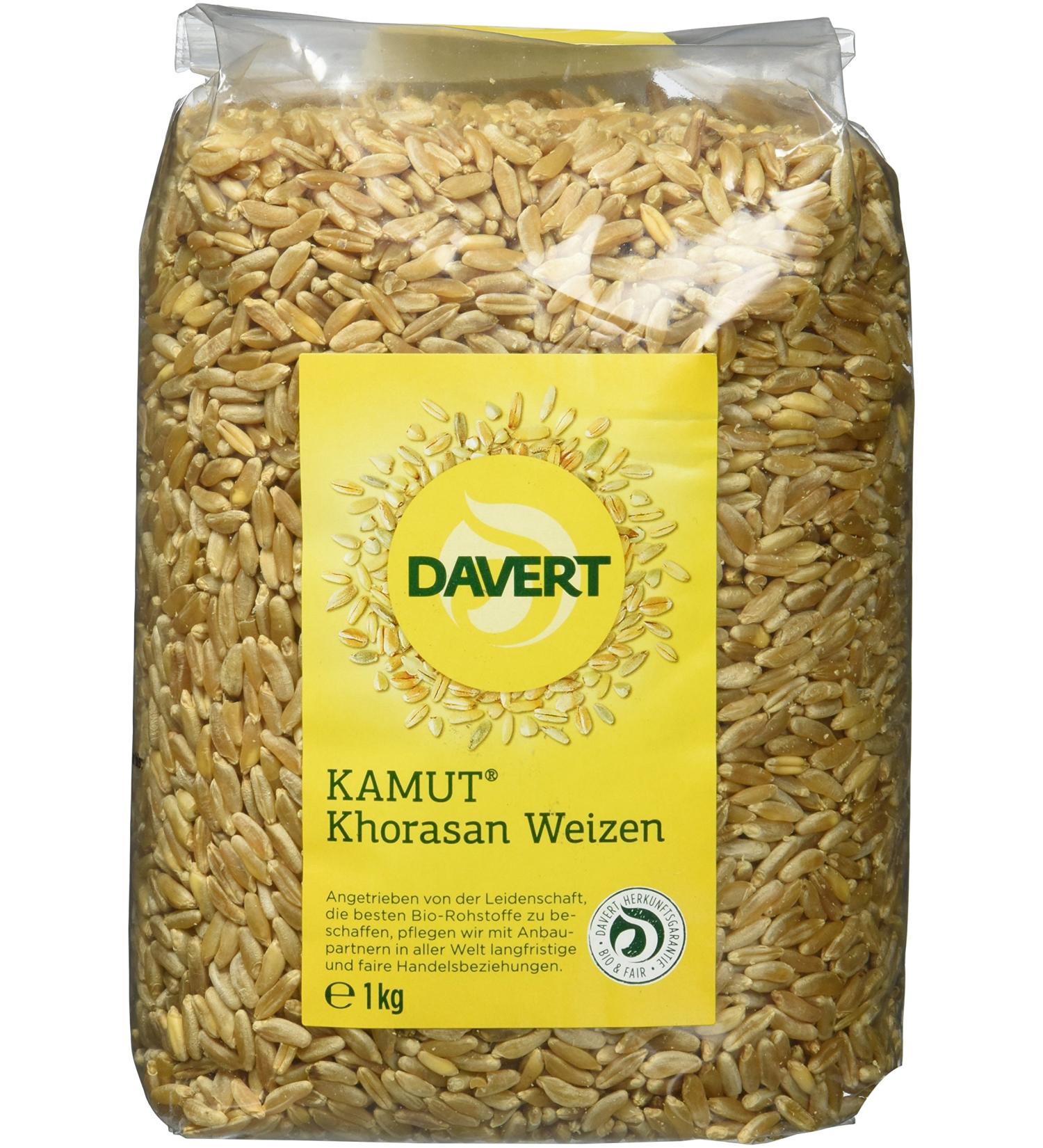 Buy Davert Kamut - Organic 2 x 1 kg Pack | International Shipping Available - Buy Online on GoSupps.com