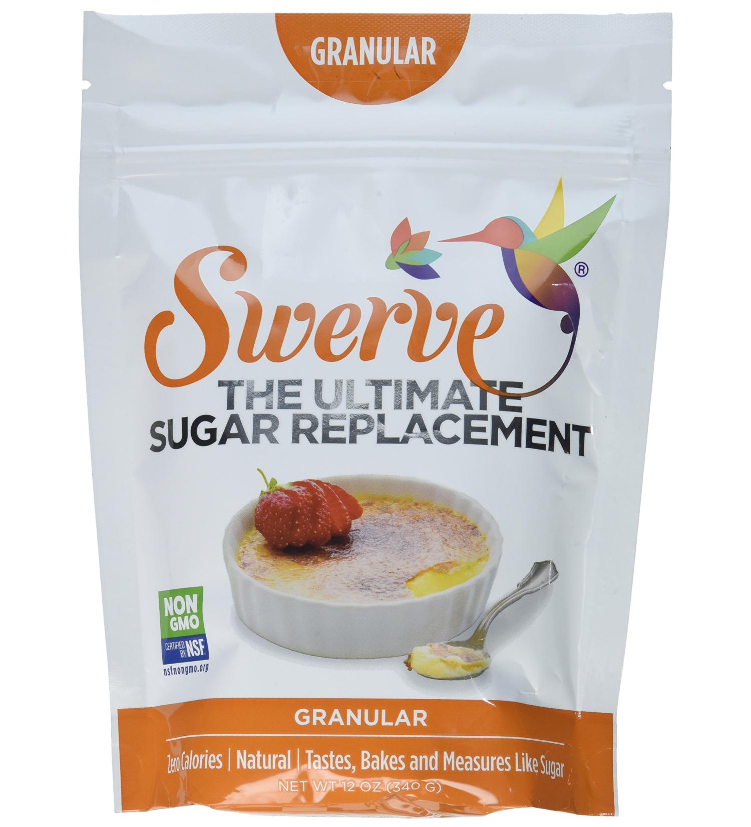 Swerve Sweetner Granular Net Wt. 12oz - Buy Online on GoSupps.com