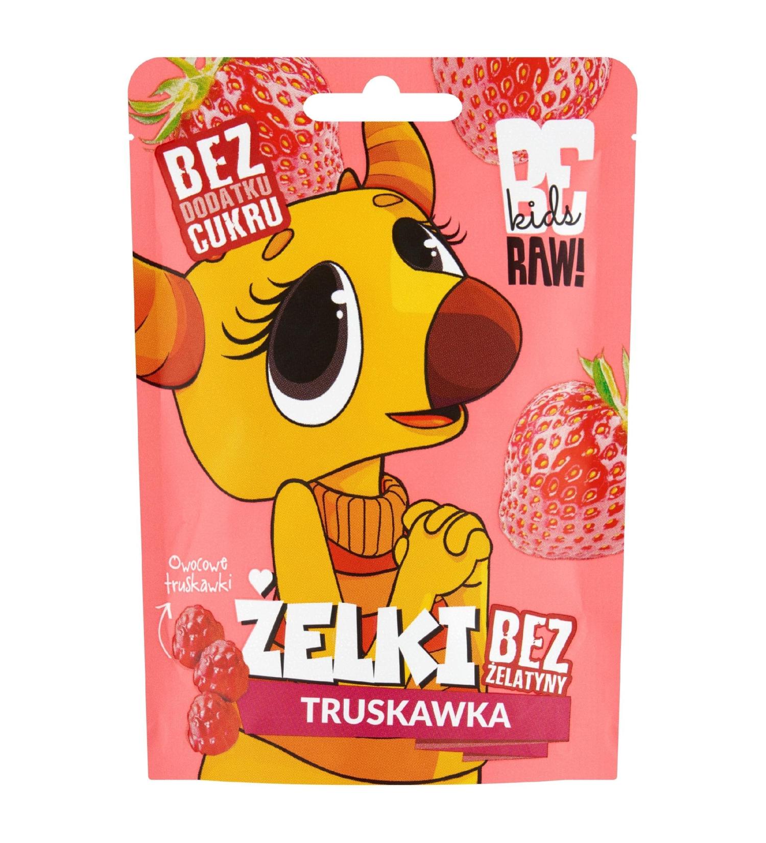  Be Raw! No added sugar strawberry and apple jellies 35g Purella Food - Buy Online on GoSupps.com