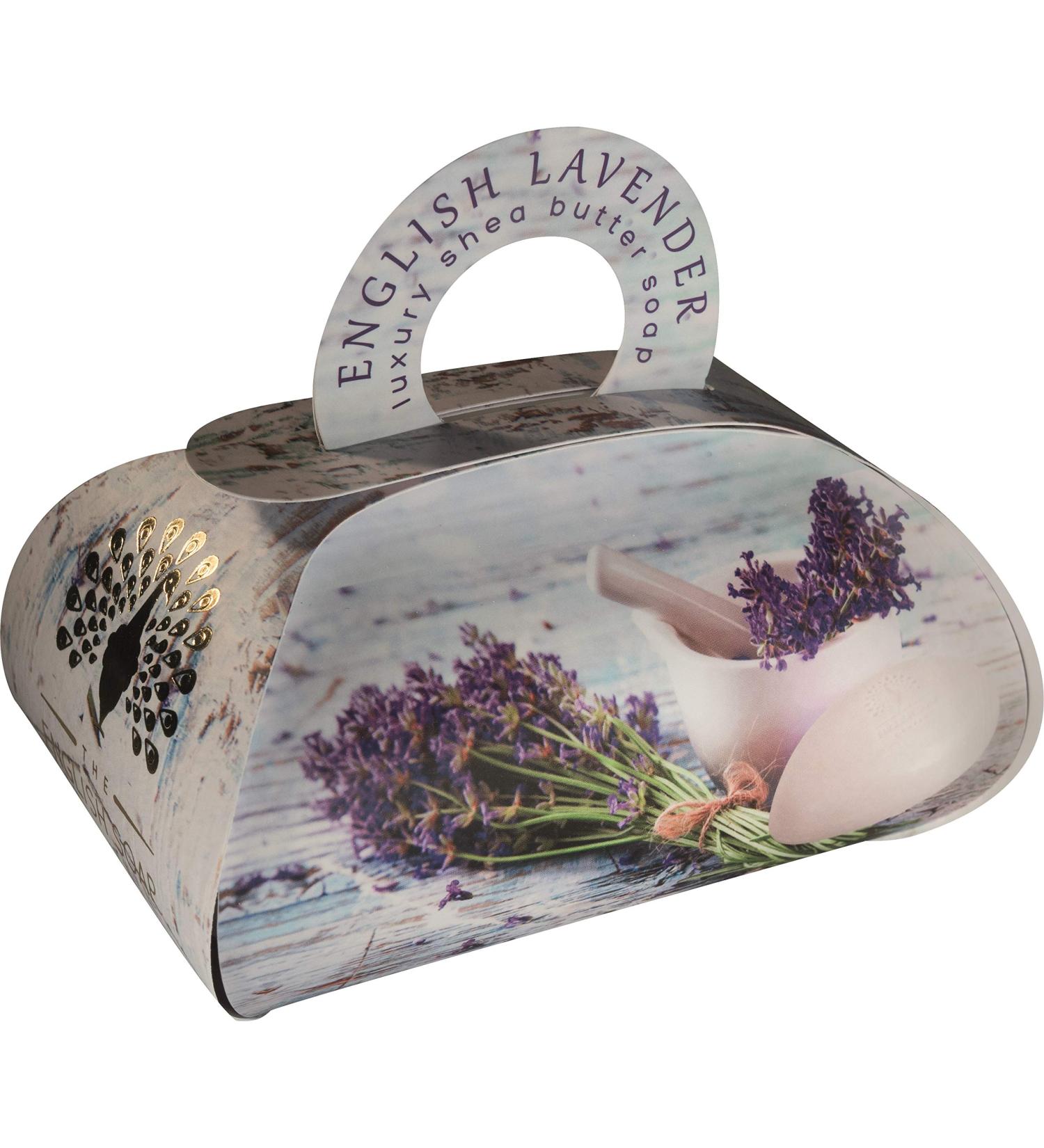 The English Soap Company Large Gift Bag Bath Soap English Lavender 260g - Buy Online on GoSupps.com