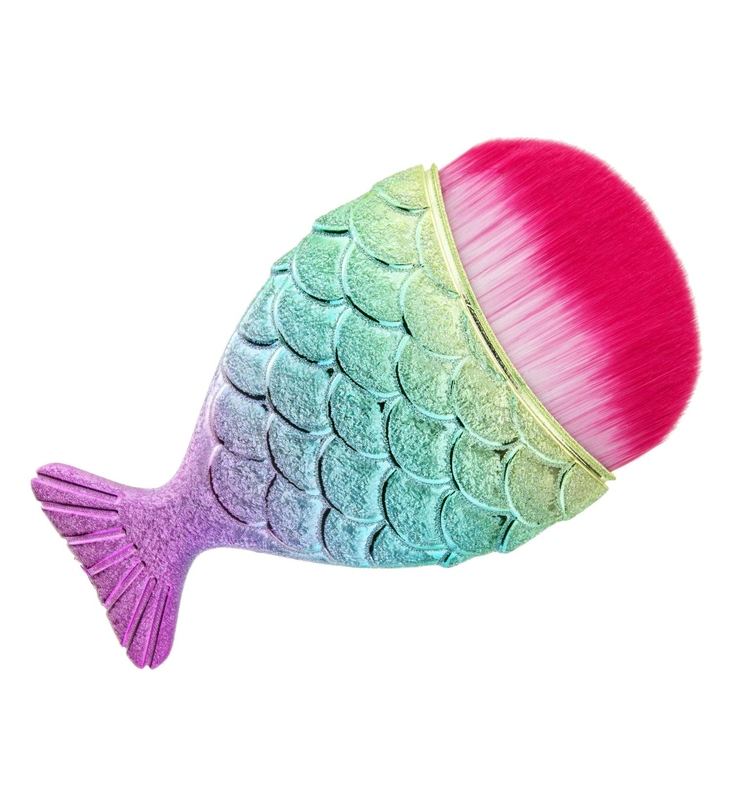 Nail design mermaid dust brushes