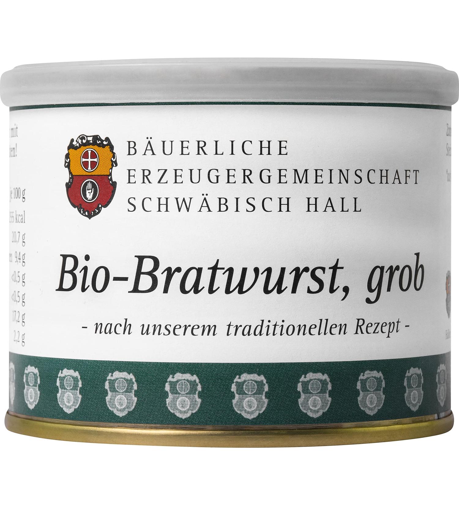 Buy Schw bisch Hall Organic Bratwurst - 200g Authentic German Sausage | International Shipping Available - Buy Online on GoSupps.com