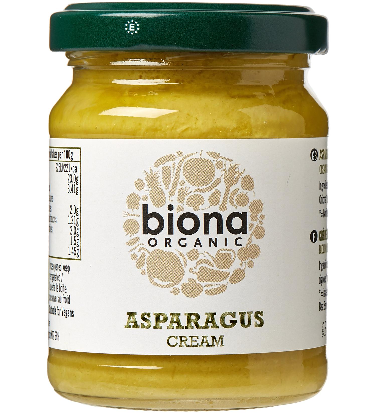 Biona Organic Asparagus Cream 120g 120 g - Buy Online on GoSupps.com