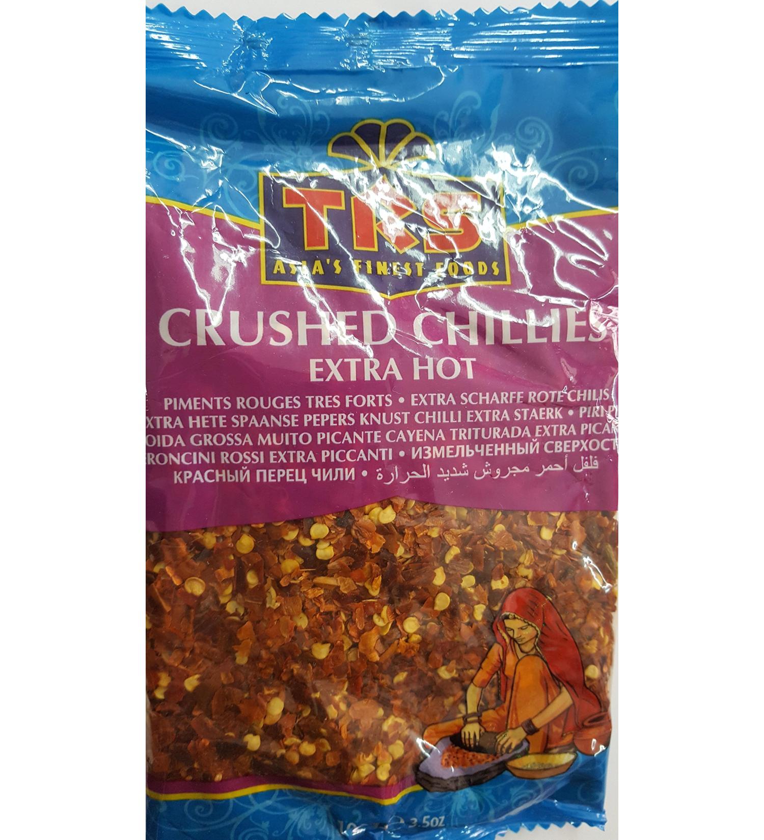 TRS Crushed Chillies 100g - Authentic Spices for Global Shipping | Shop Now - Buy Online on GoSupps.com