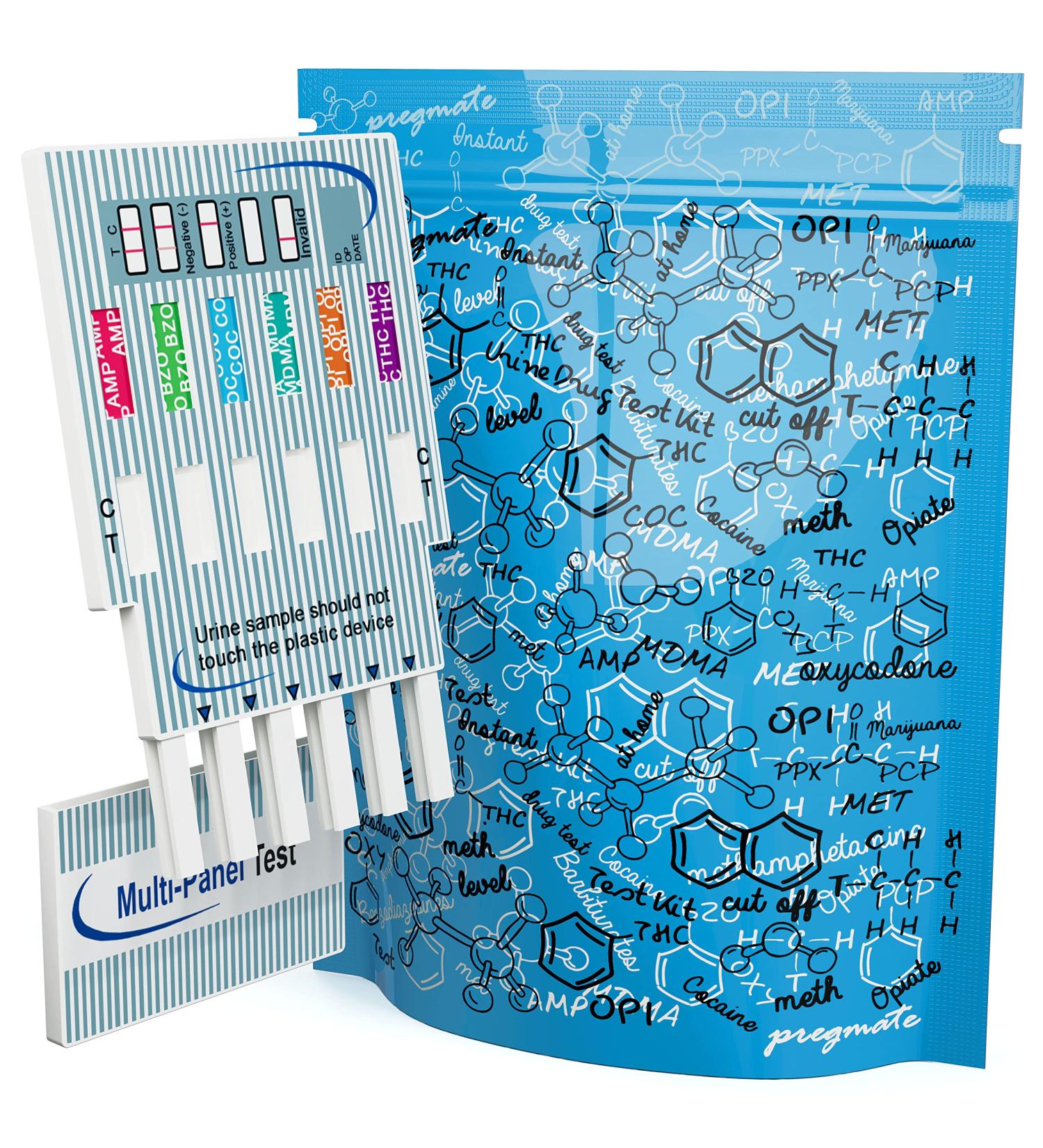 Pregmate 12 Panel Urine Multi Drug Test Kit (5 Count) - Accurate Drug Testing at Home - Buy Online on GoSupps.com