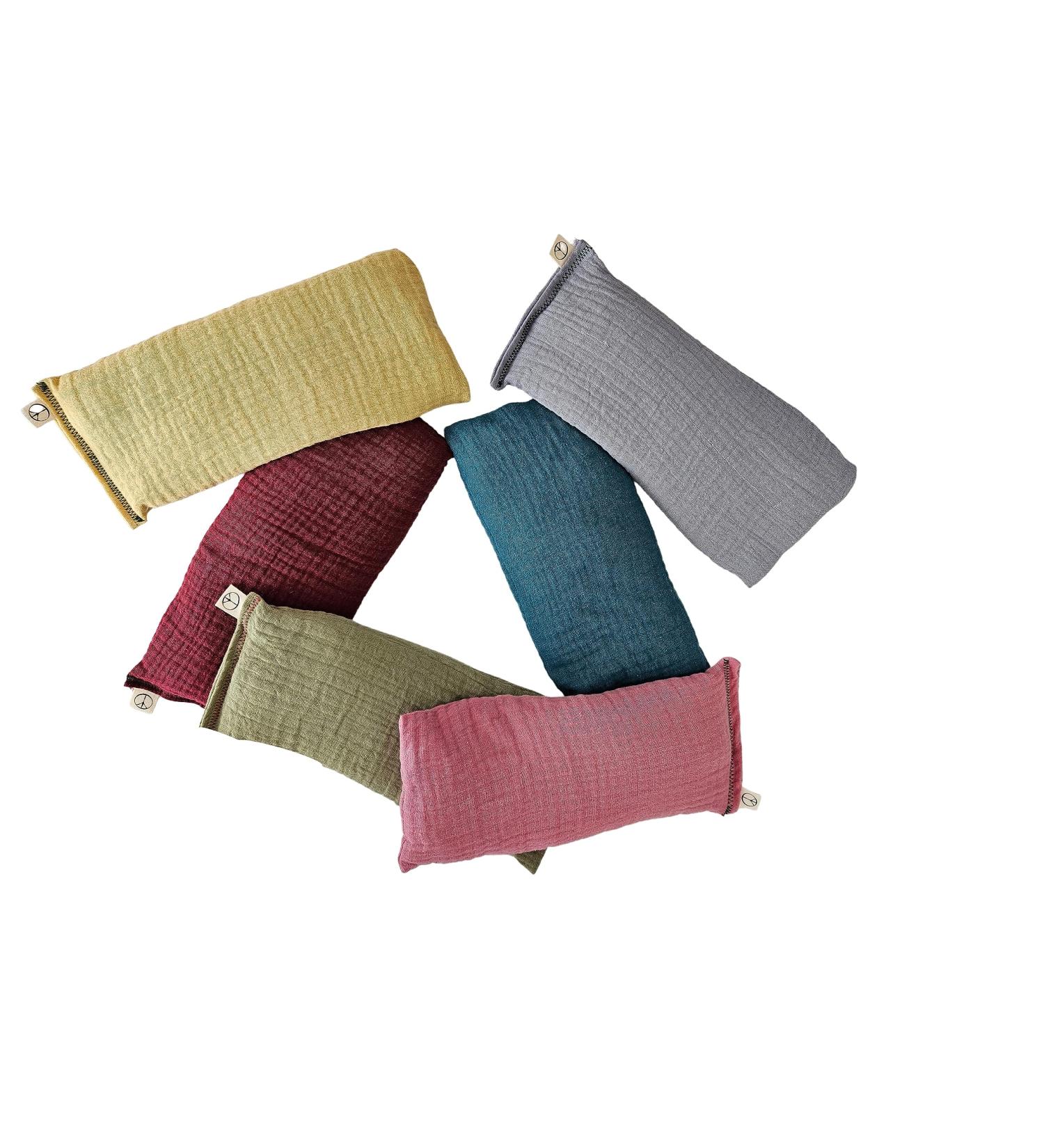 Peacegoods Unscented Eye Pillows (Pack of 6) for Yoga Meditation and Headache Relief - Buy Online on GoSupps.com