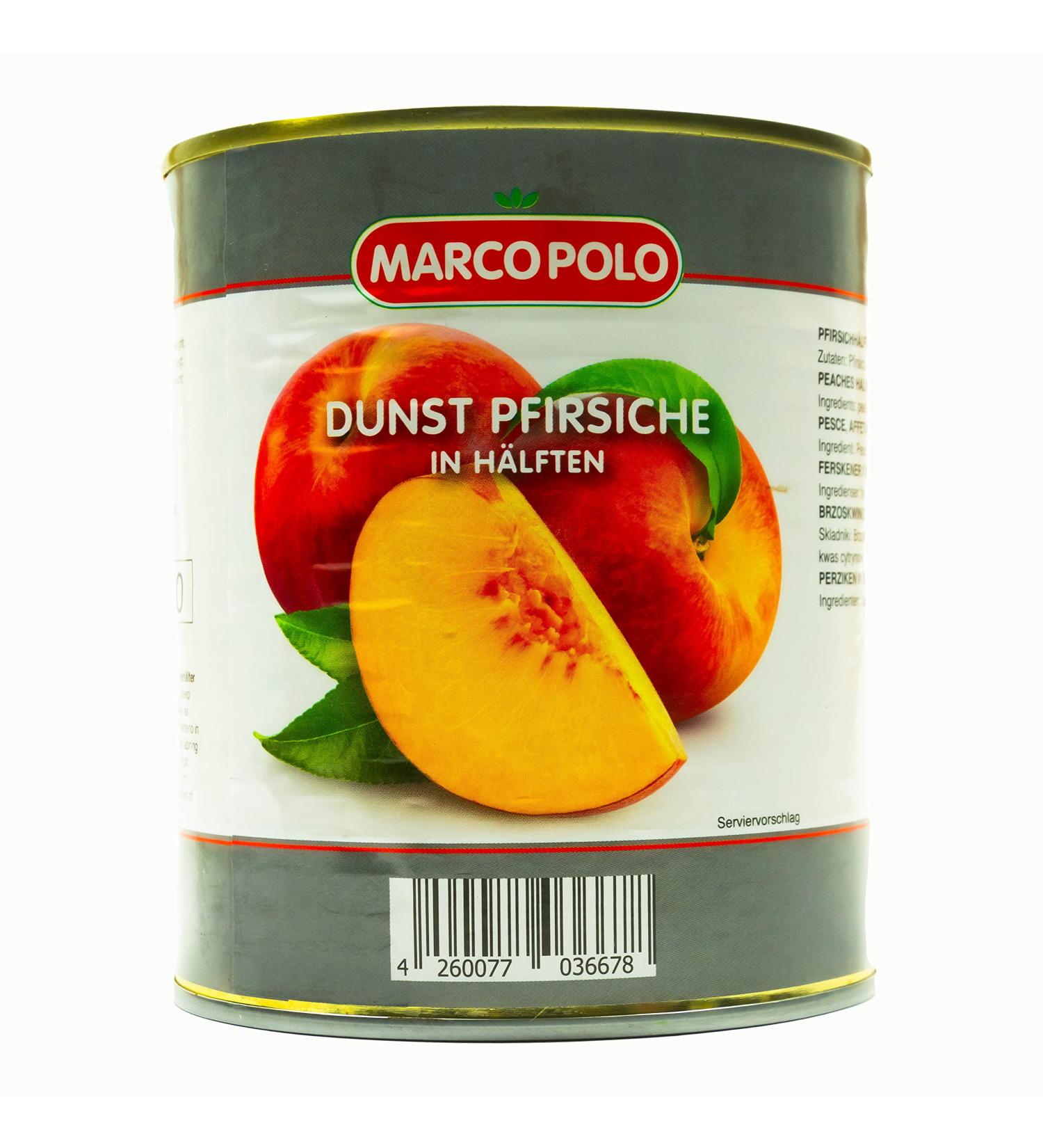 Buy Food-United Haze Peach Halves in Natural Syrup - 820g Can No Added Sugar or Preservatives - International Shipping Available - Buy Online on GoSupps.com