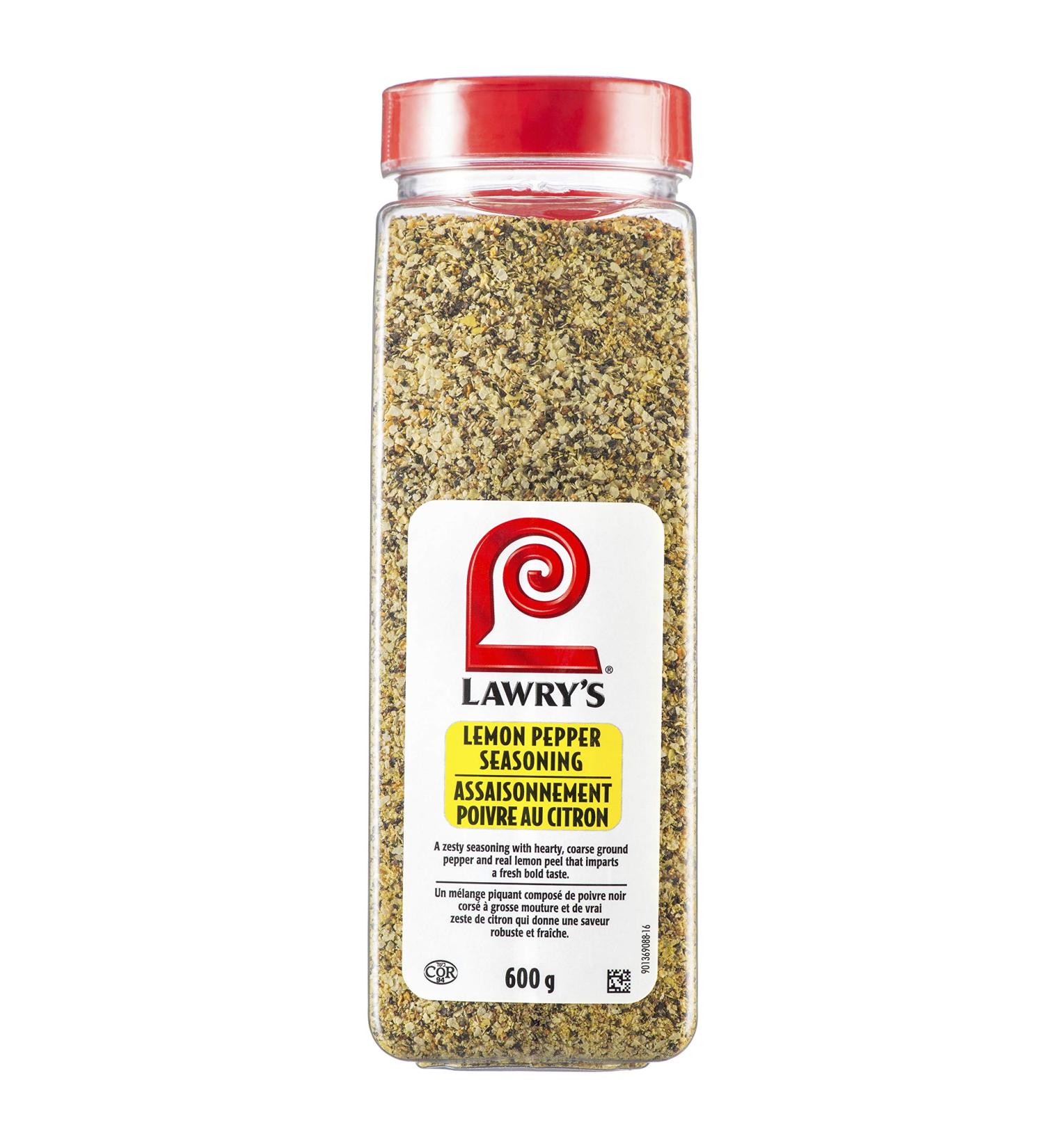 Lawry's Lemon Pepper Seasoning 600 Grams - Buy Online on GoSupps.com