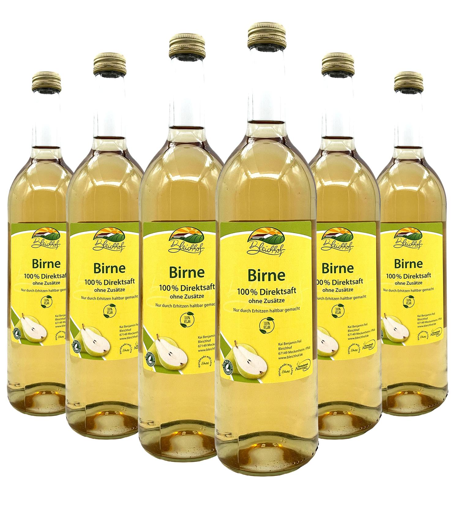 Buy BLEICHHOF Pear Juice - Vegan Direct Juice (Pack of 6 x 720ml) | International Shipping Available - Buy Online on GoSupps.com