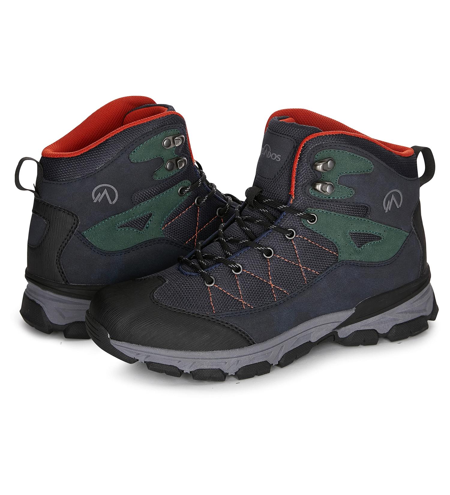 Nevados Men's Dintore Mid Ankle Hiking Boots - Waterproof & Supportive - Grey - Size 9.5 - Buy Online on GoSupps.com