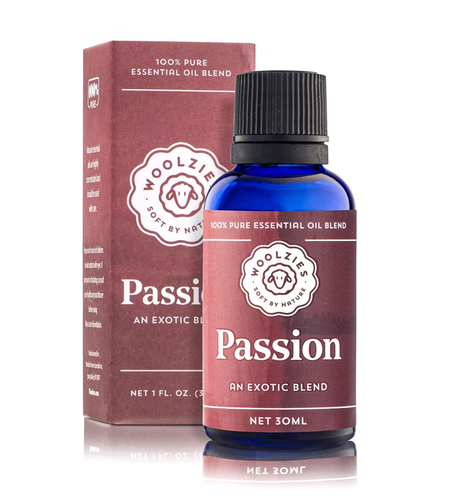 Woolzies 100% Pure Natural Passion Essential Oil Blend - 1 Fl Oz | International Shipping Available - Buy Online on GoSupps.com