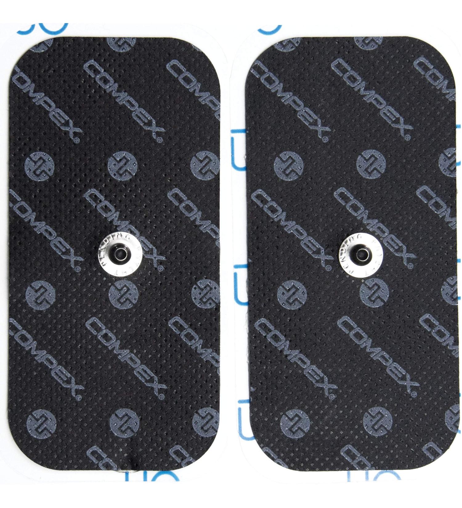 Compex Easysnap Performance Electrodes 50x100mm - Unisex Blue EU Shipping Available - Buy Online on GoSupps.com