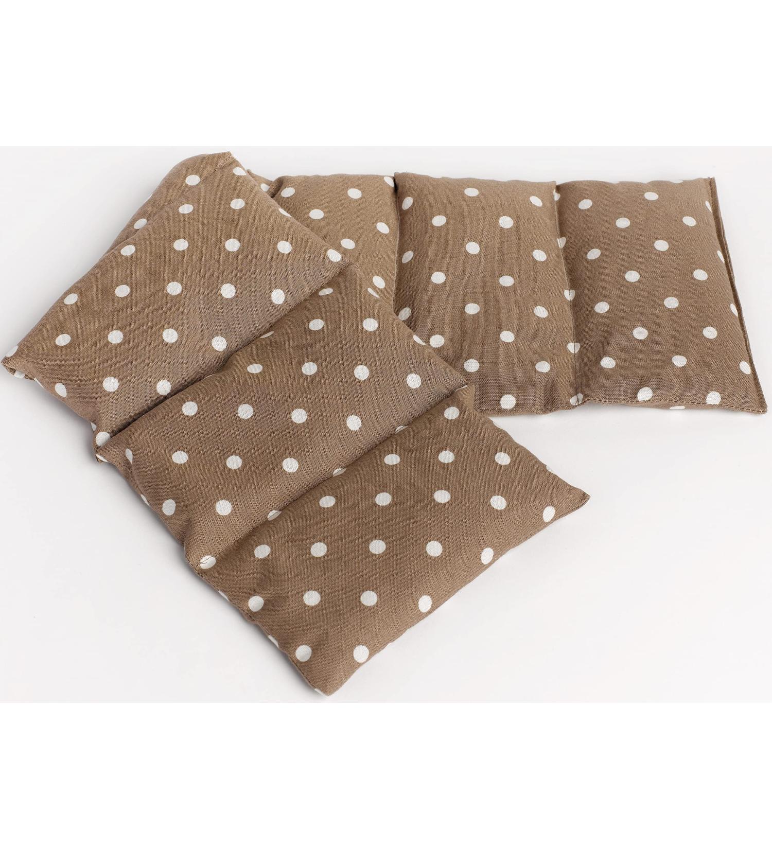 Spelt pillow for heat or cold treatment (points 700g (7 chambers))