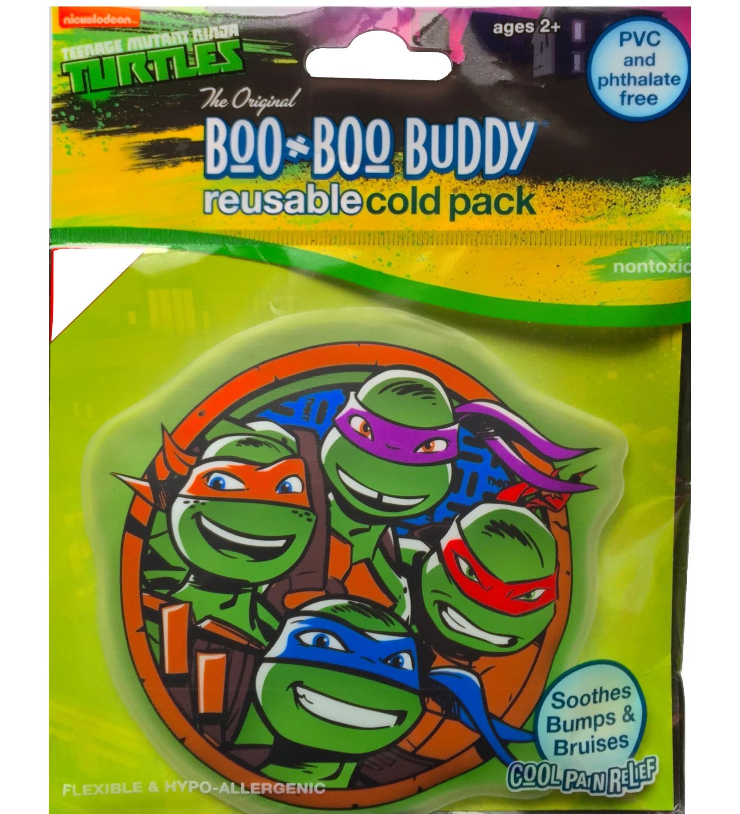 Teenage Mutant Children's Cold Pack Boo Boo Buddy Reusable Cold Pack Soothes Bumps and Bruises Cold Pain Relief for Outdoor Accidents
