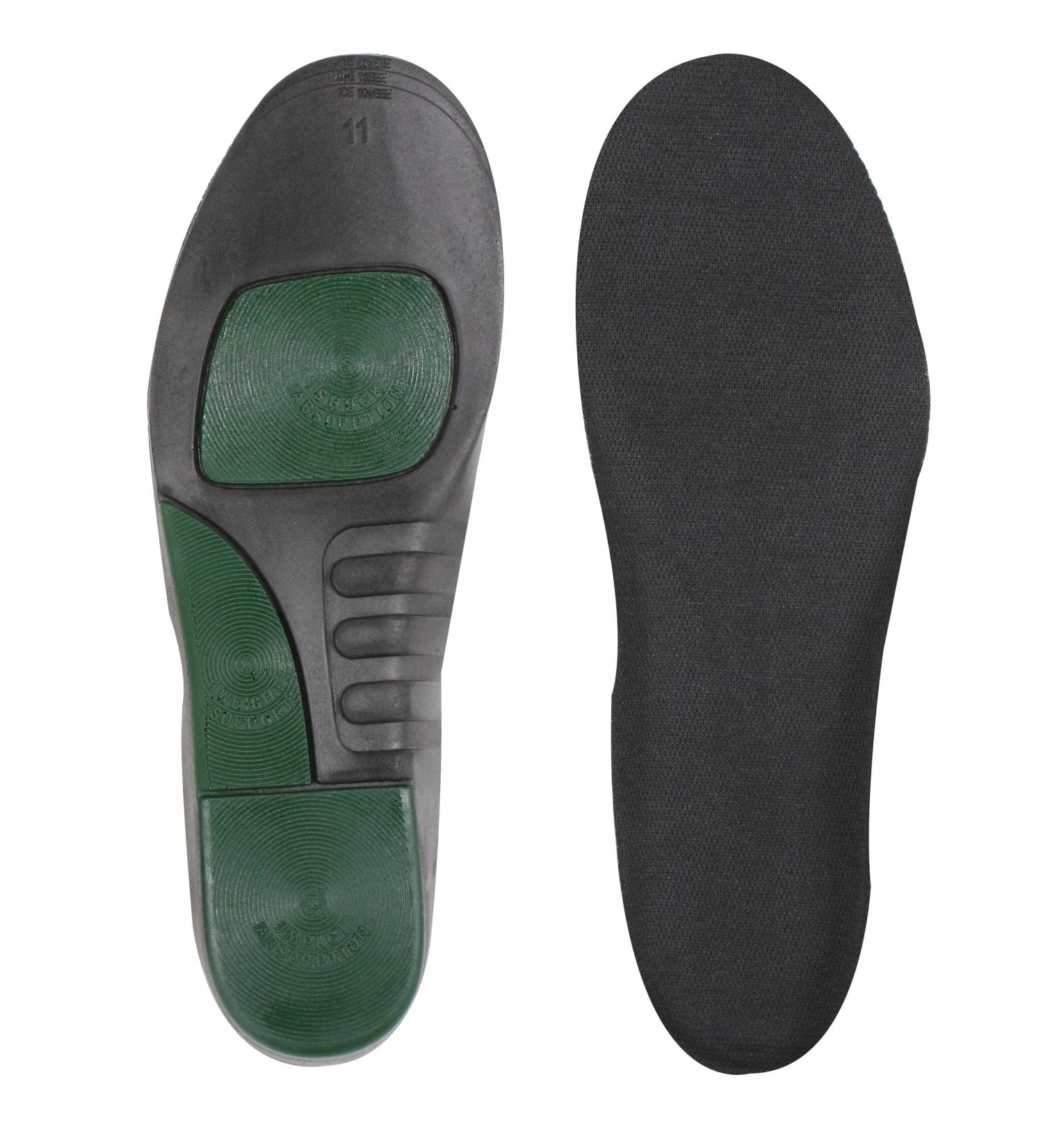 Rothco Military/Public Safety Insoles  Black  10-11