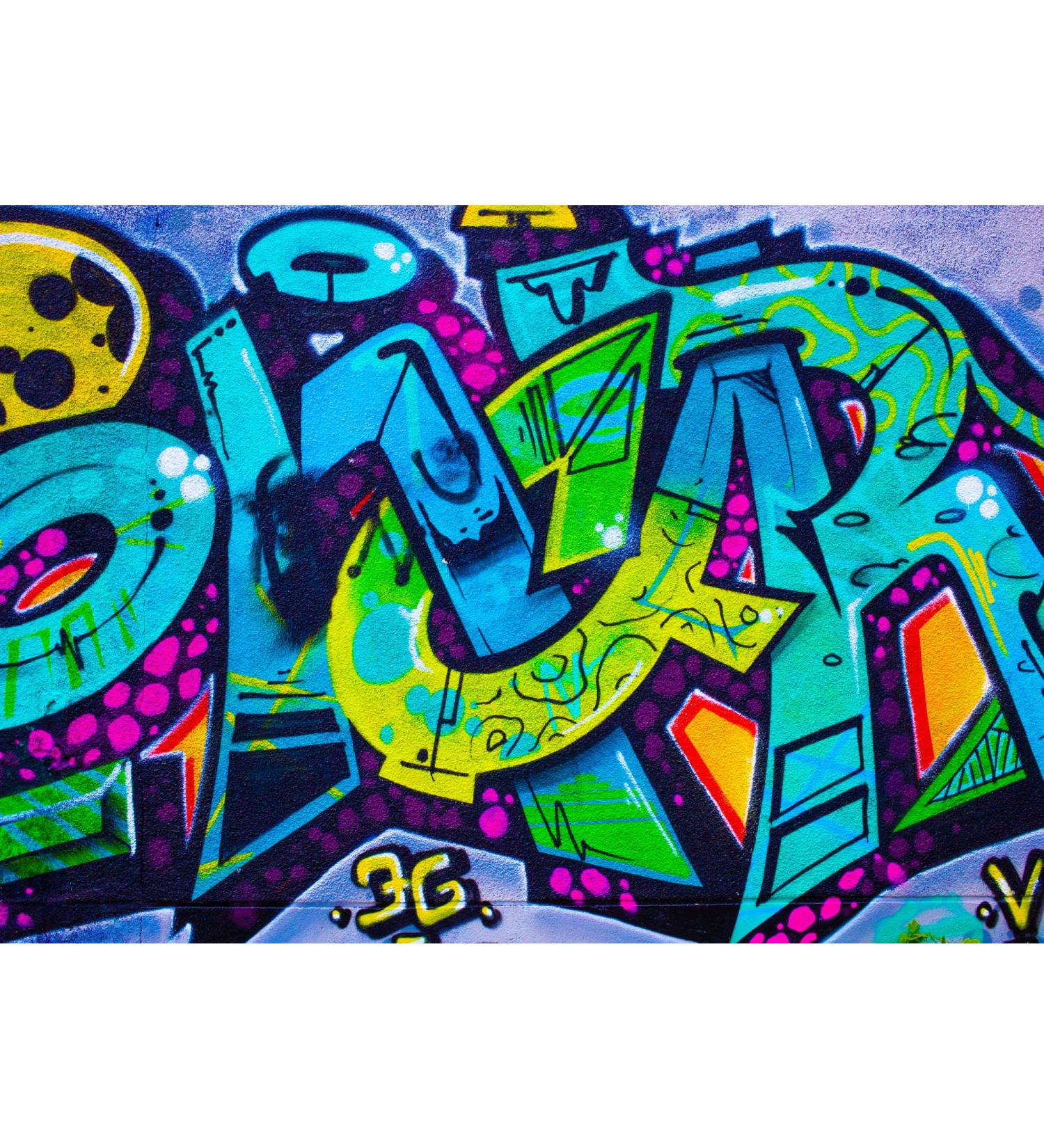 GRAFFITI Print A4 Cake Wrap/Cake Ribbon Cake Topper wafer/icing (wafer paper) Rice Paper