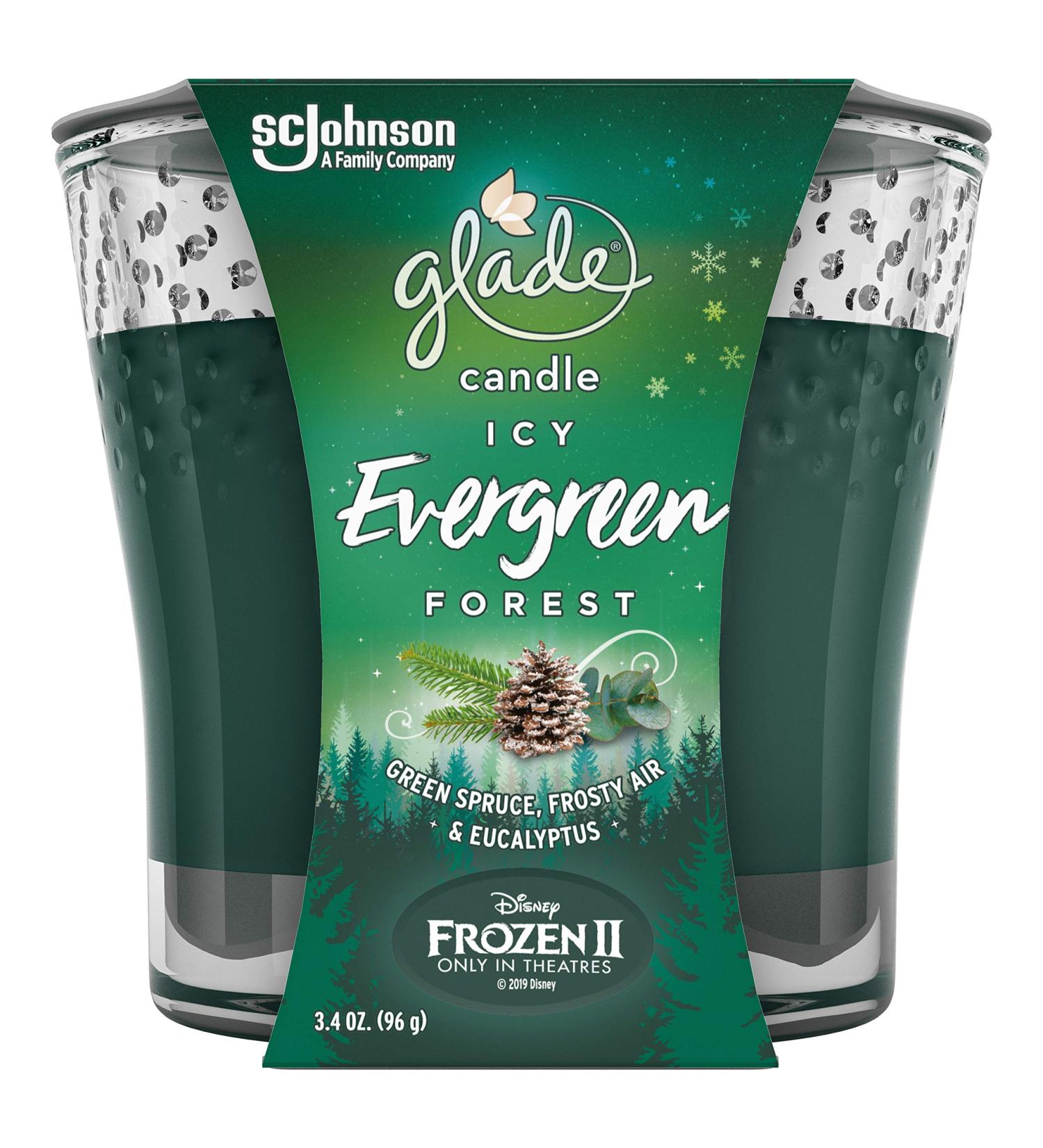 Buy Glade Candle Jar Icy Evergreen Forest 3.4 Oz | Premium Air Freshener for Home | Fast International Shipping - Buy Online on GoSupps.com