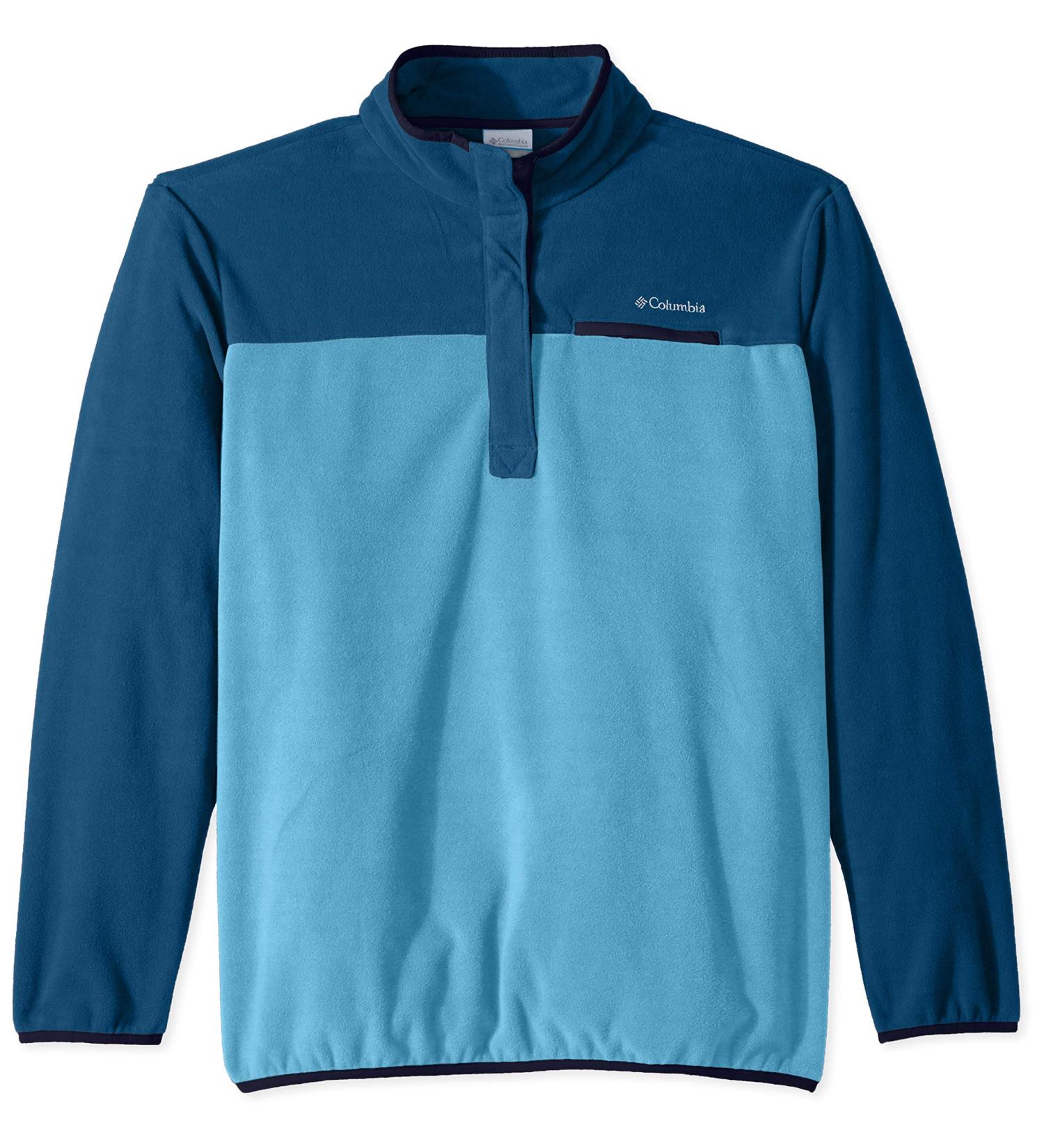 Columbia Women's Mountain Side Plus Size Pull Over Fleece Beta, Lagoon 2X