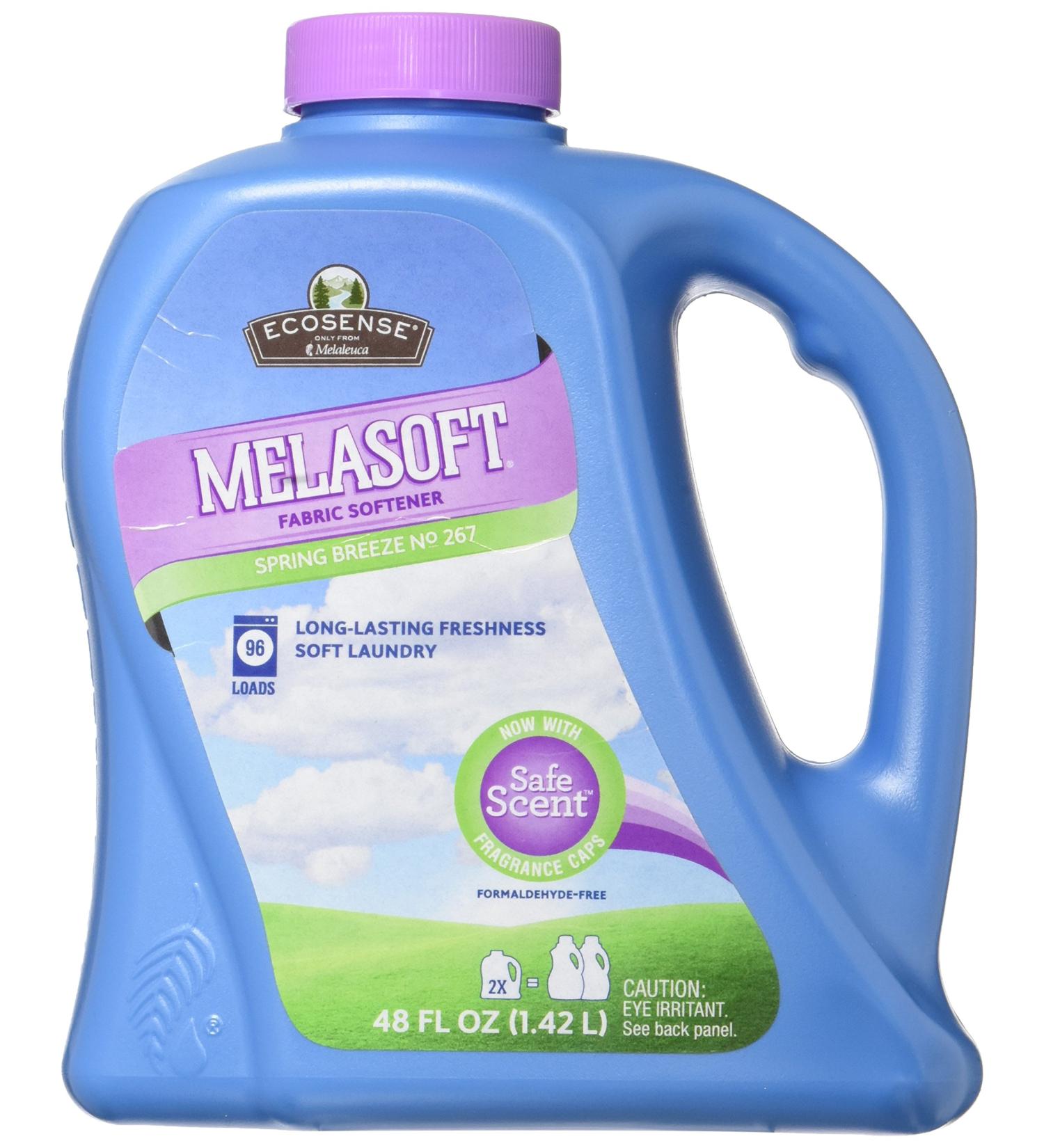 MelaSoft 96-Load Clean Cotton Fabric Softener - 48 oz. | Eco-Friendly Laundry Care | Worldwide Shipping - Buy Online on GoSupps.com