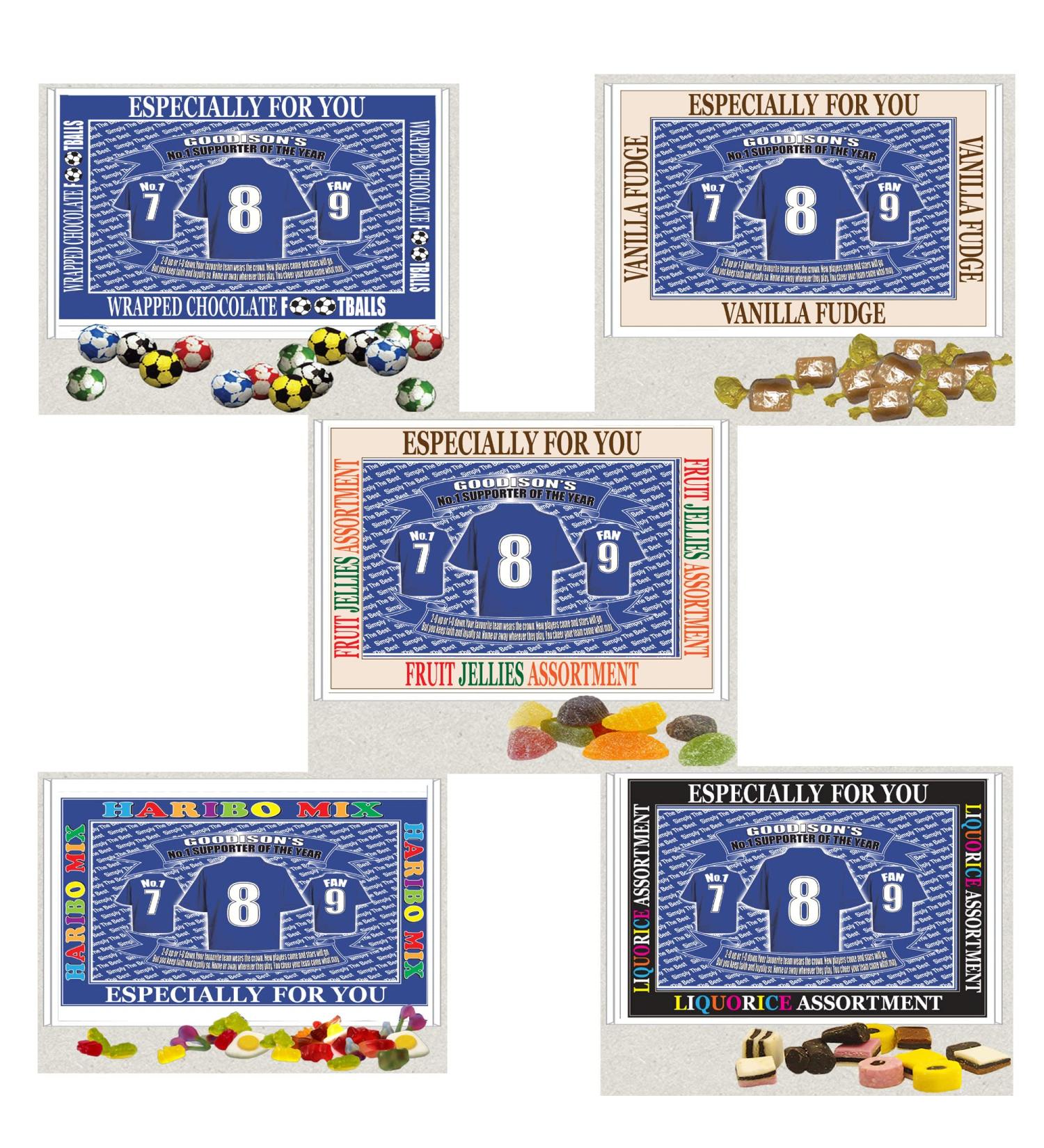 The People's Club Football Shirt Gift Boxed Sweets Team-Everton - Buy Online on GoSupps.com