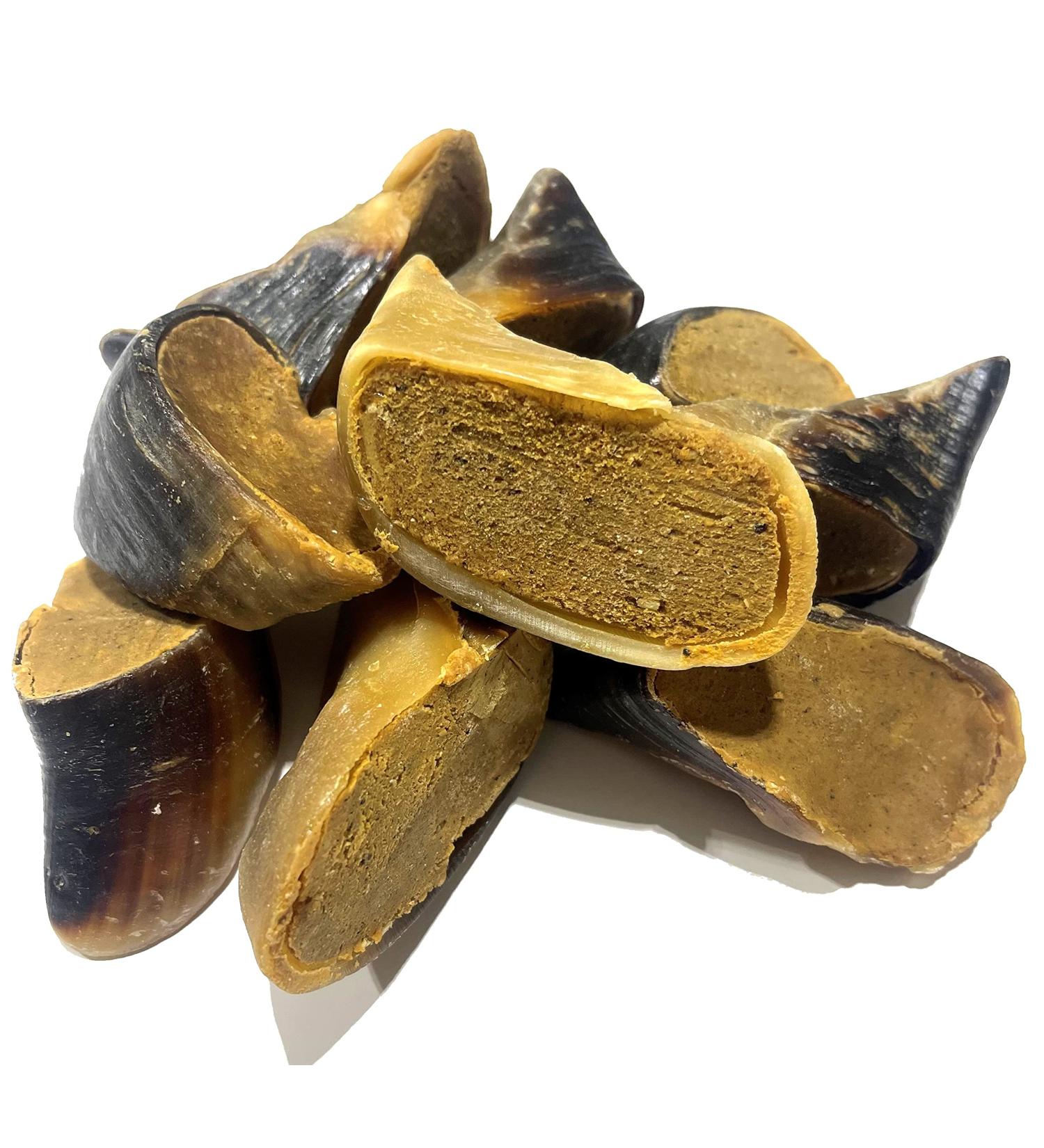 Stuffed Cow Hooves for Dogs - *10 Pack Bacon and Cheese Stuffed Cow Hooves* - Stuffed Beef Hooves Dog CHEW Treat (Beef Stuffed/Cheese and Bacon Stuffed/PB Stuffed) - All Natural Free Range Beef CHEESE AND BACON STUFFED 10 PACK - Buy Online on GoSupps.com