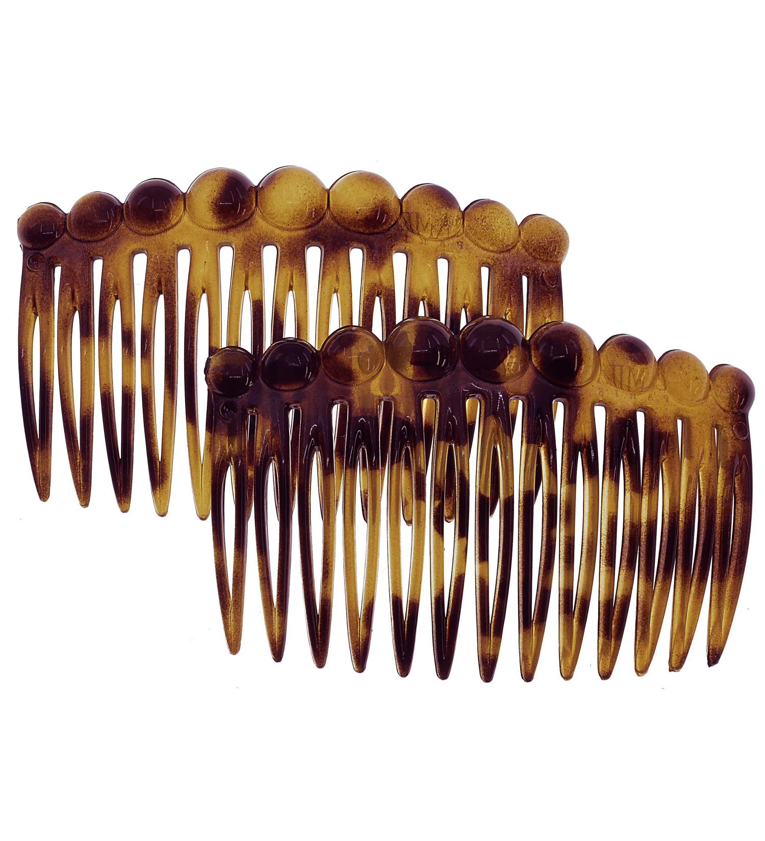 Camila Paris French Twist Side Comb CP2871/2 - Small Rounded Tokio Hair Clip, Strong Hold for Women's Up-Dos - Made in France - Buy Online on GoSupps.com