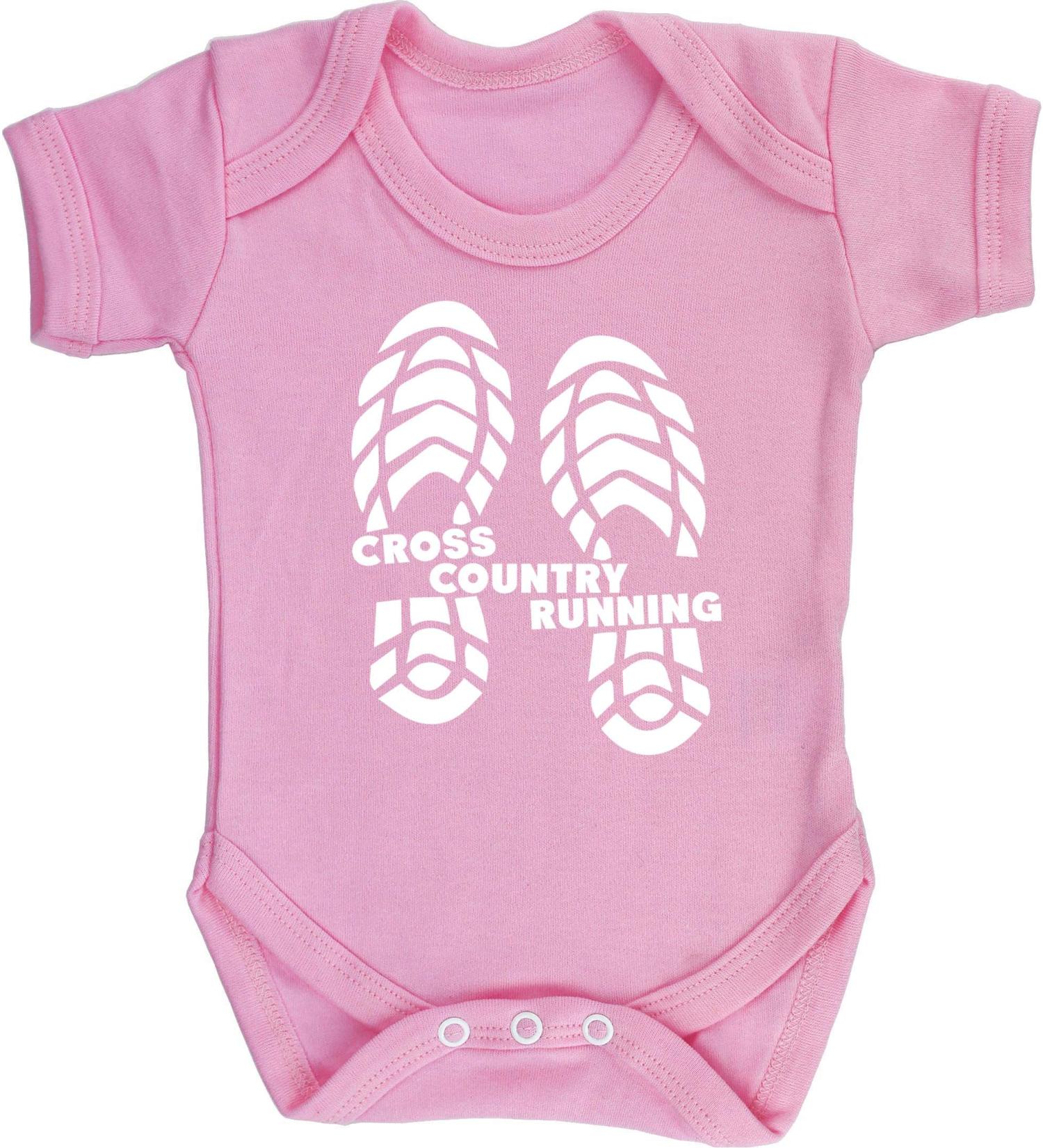 Hippowarehouse Cross Counrty Running baby vest bodysuit (short sleeve) boys girls