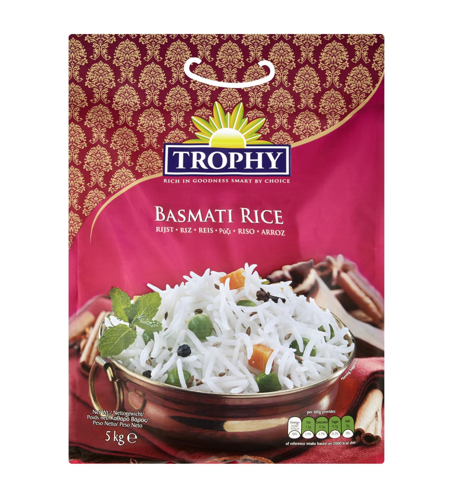Trophy Trophy Basmati Rice 5 kg