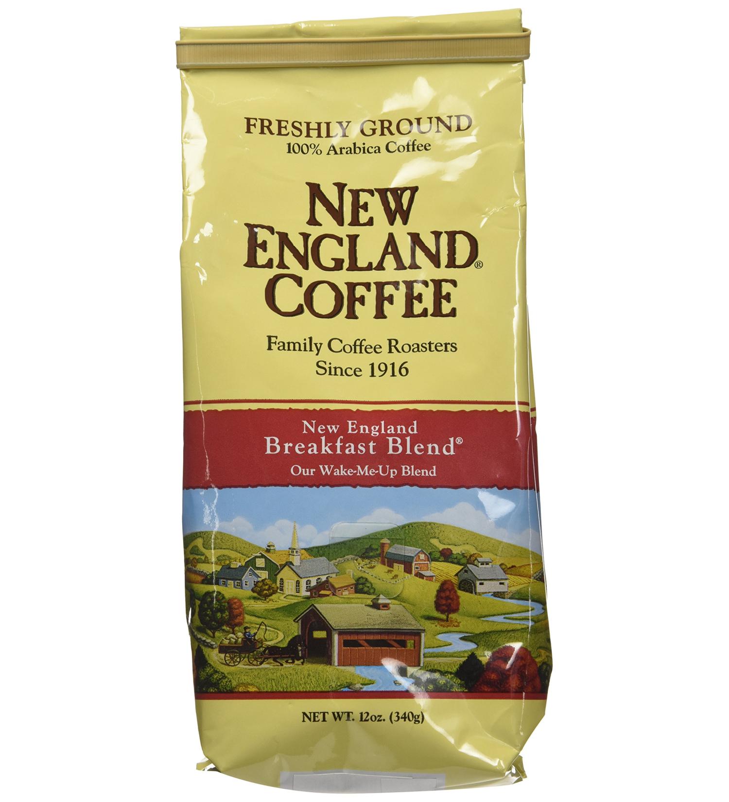 New England Ground Coffee Breakfast Blend 12oz Bag (Pack of 3) by New England Coffee - Buy Online on GoSupps.com