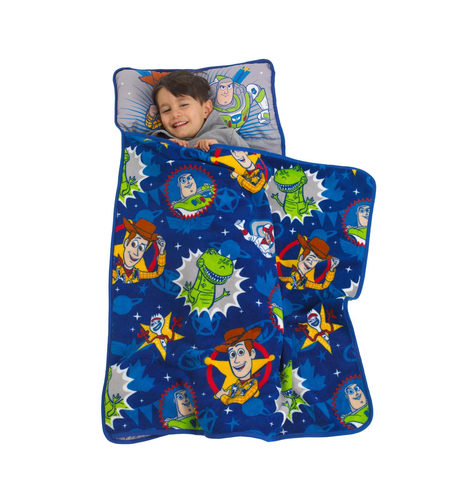 Disney Toddler Nap Mat - Blue Green Yellow Grey | Soft and Cozy Kids Sleeping Mat - Buy Online on GoSupps.com