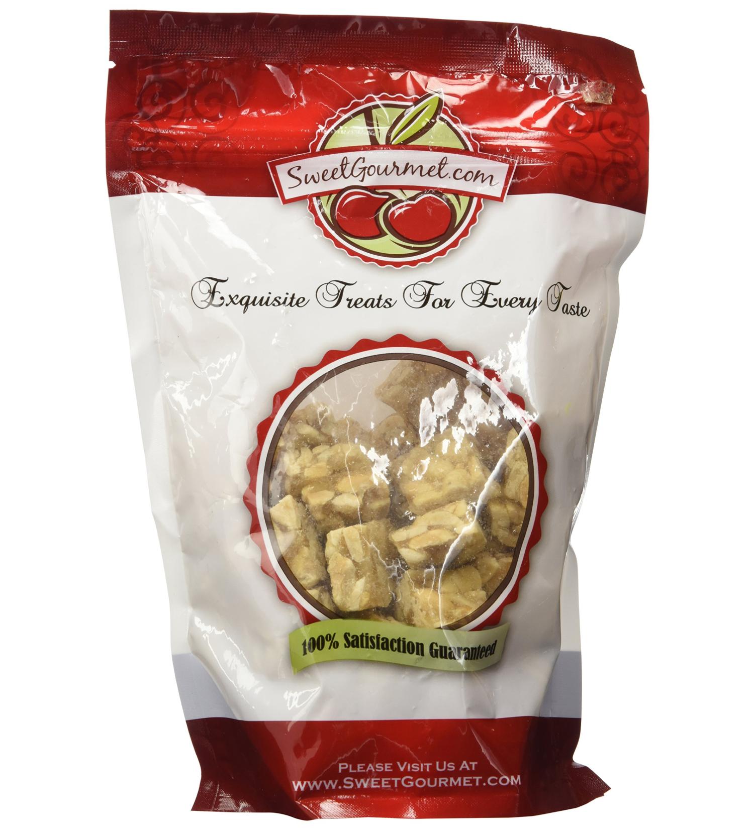 Sweetgourmet Old Dominion Peanut Squares - 16 Oz. 1 Pound - Authentic Taste and Quality (Pack of 1) - Buy Online on GoSupps.com