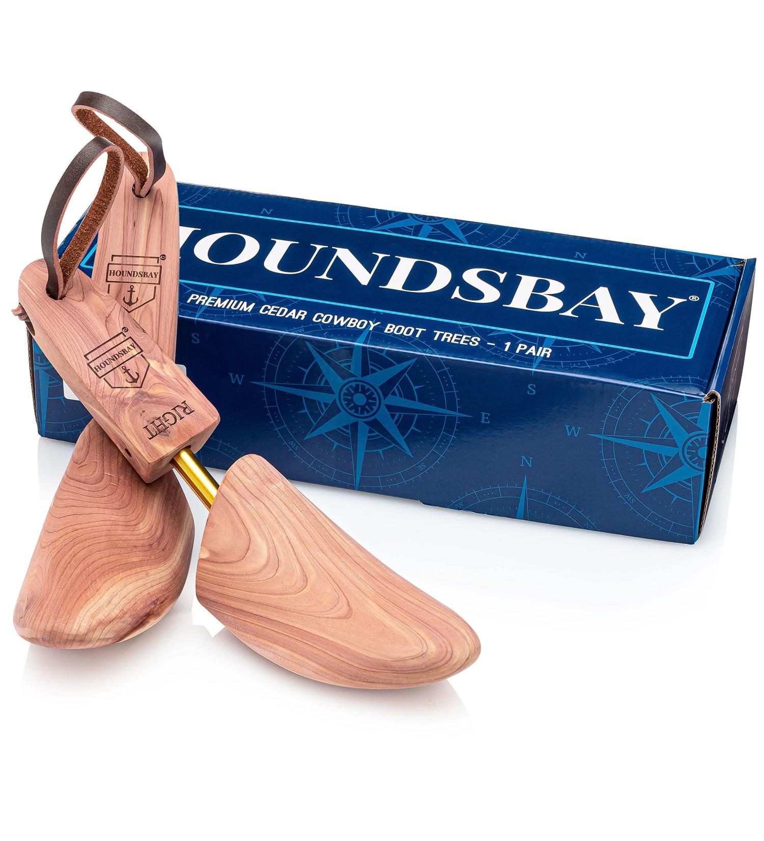 HOUNDSBAY Western Cedar Boot Tree Men s Large 10.5 12 US Cowboy Western Boots
