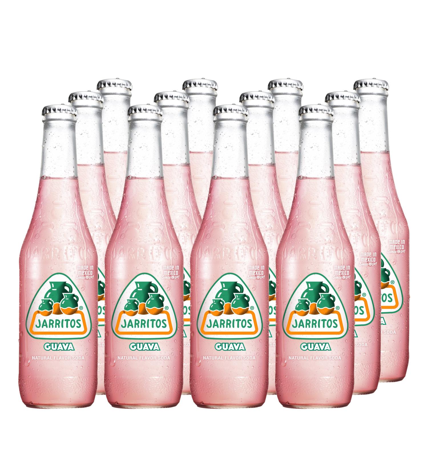  Jarritos JARRITOS Guave Lemonade Pack of 12 disposable bottles 12 x 370 ml - Buy Online on GoSupps.com