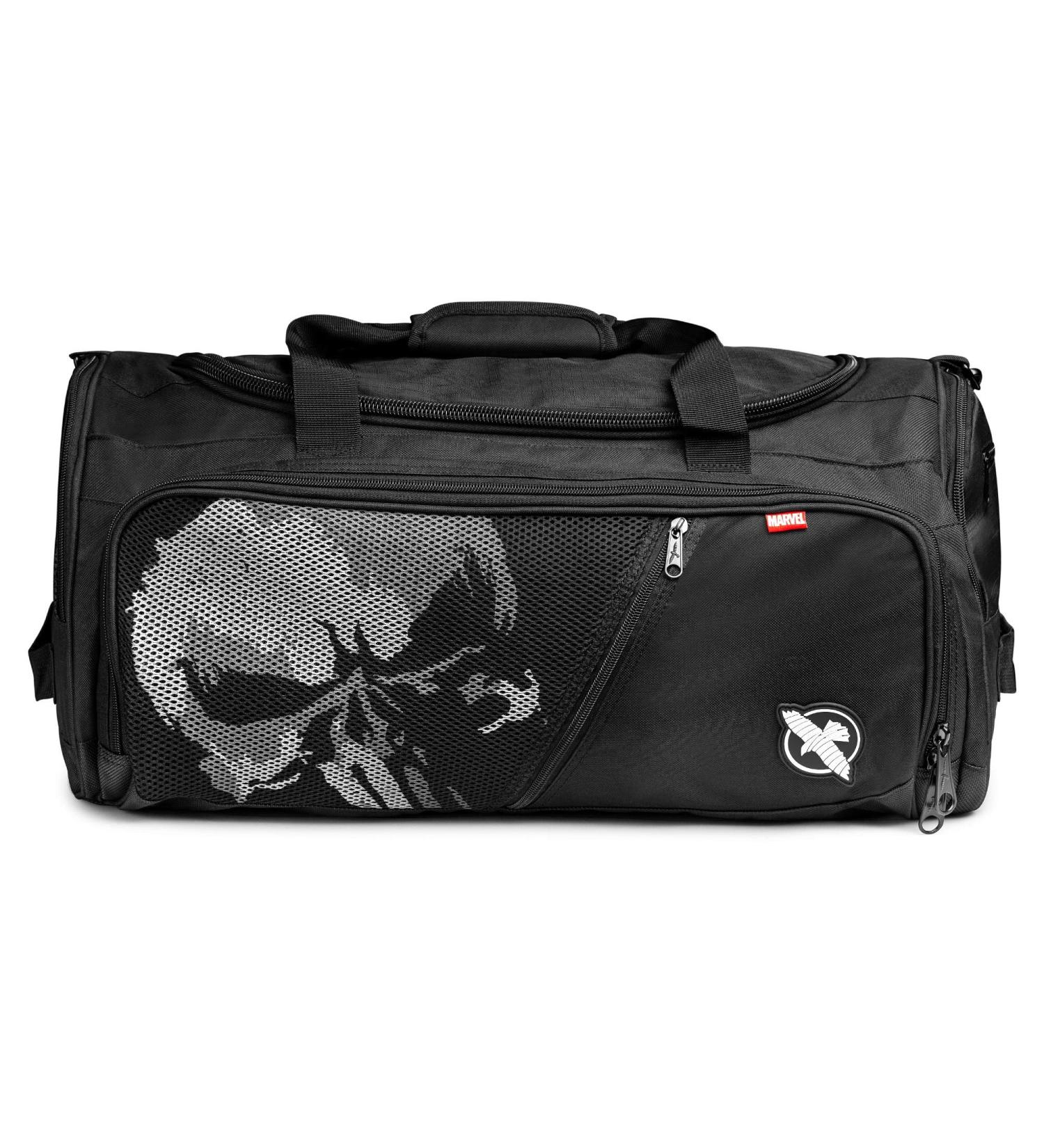 Hayabusa Marvel Hero Elite Duffle Bag - The Punisher | 50L - Buy Online on GoSupps.com
