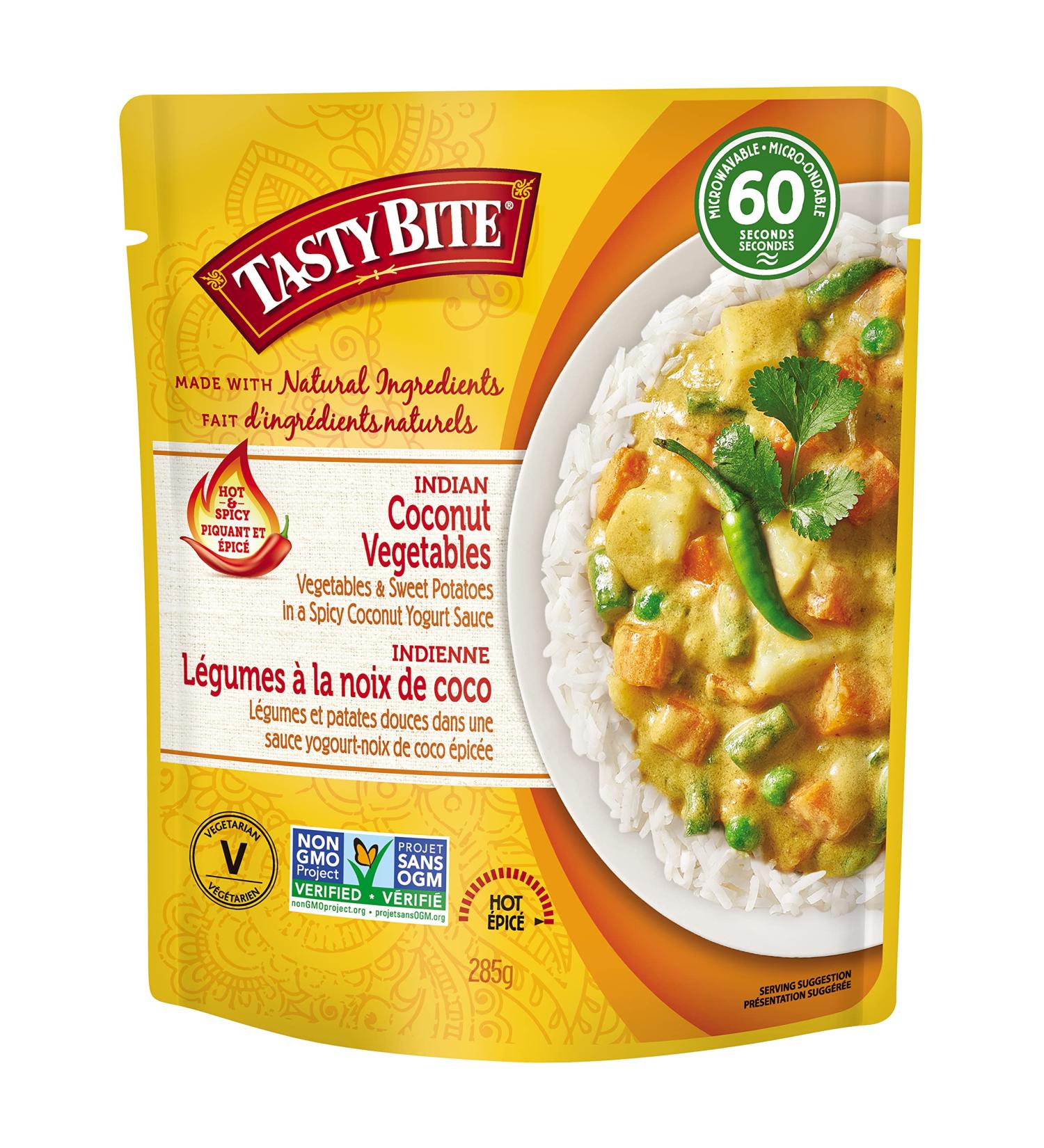 Tasty Bite Coconut Veg Entree Pouch 10oz - Delicious and Convenient - Buy Online on GoSupps.com