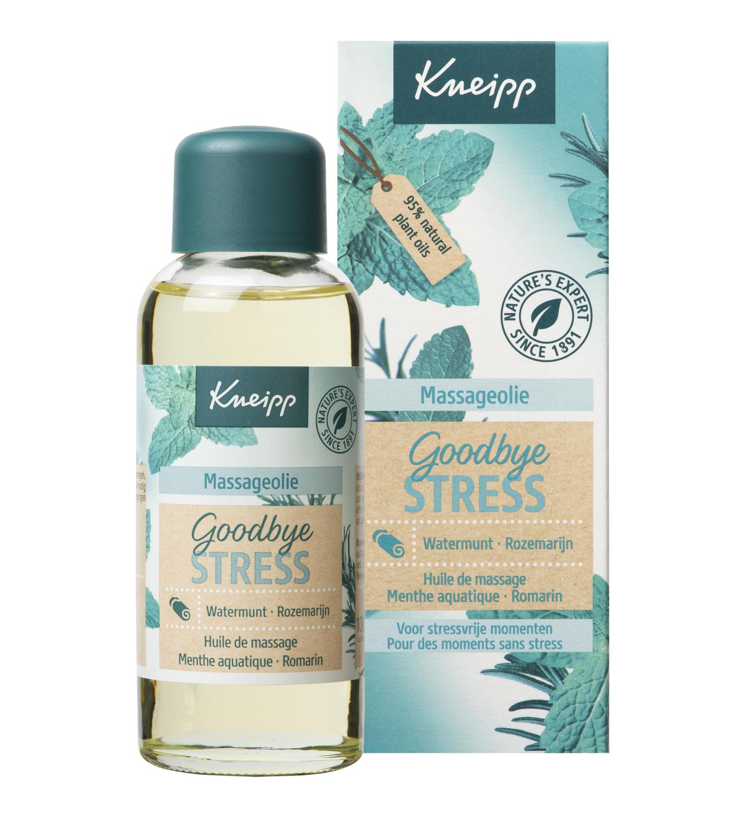 Kneipp - Massage Oil - Goodbye Stress 100 ml - Buy Online on GoSupps.com