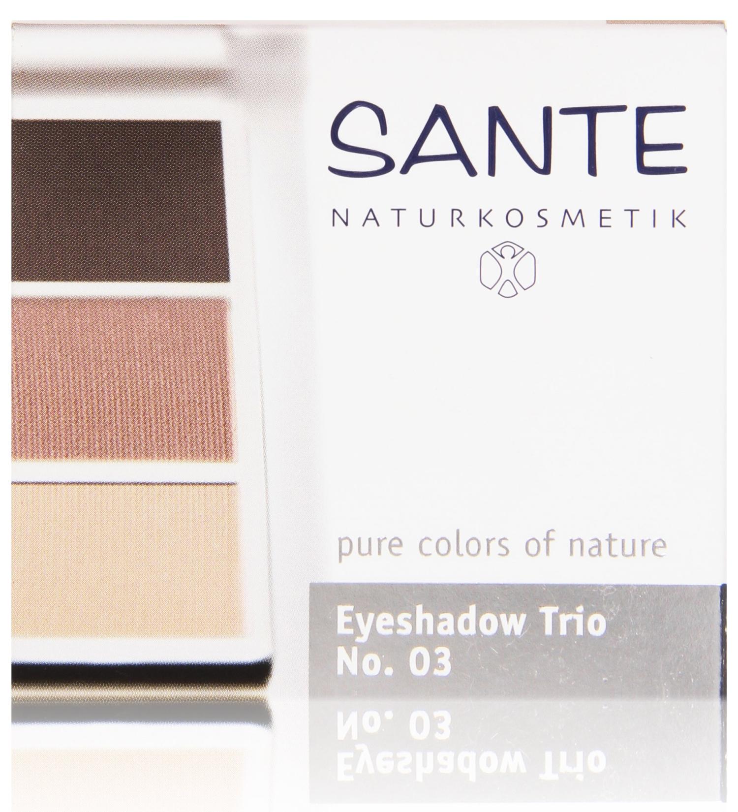 Buy Sante Eyeshadow Trio Rose Wood 03 - 4.72g | International Shipping Available - Buy Online on GoSupps.com