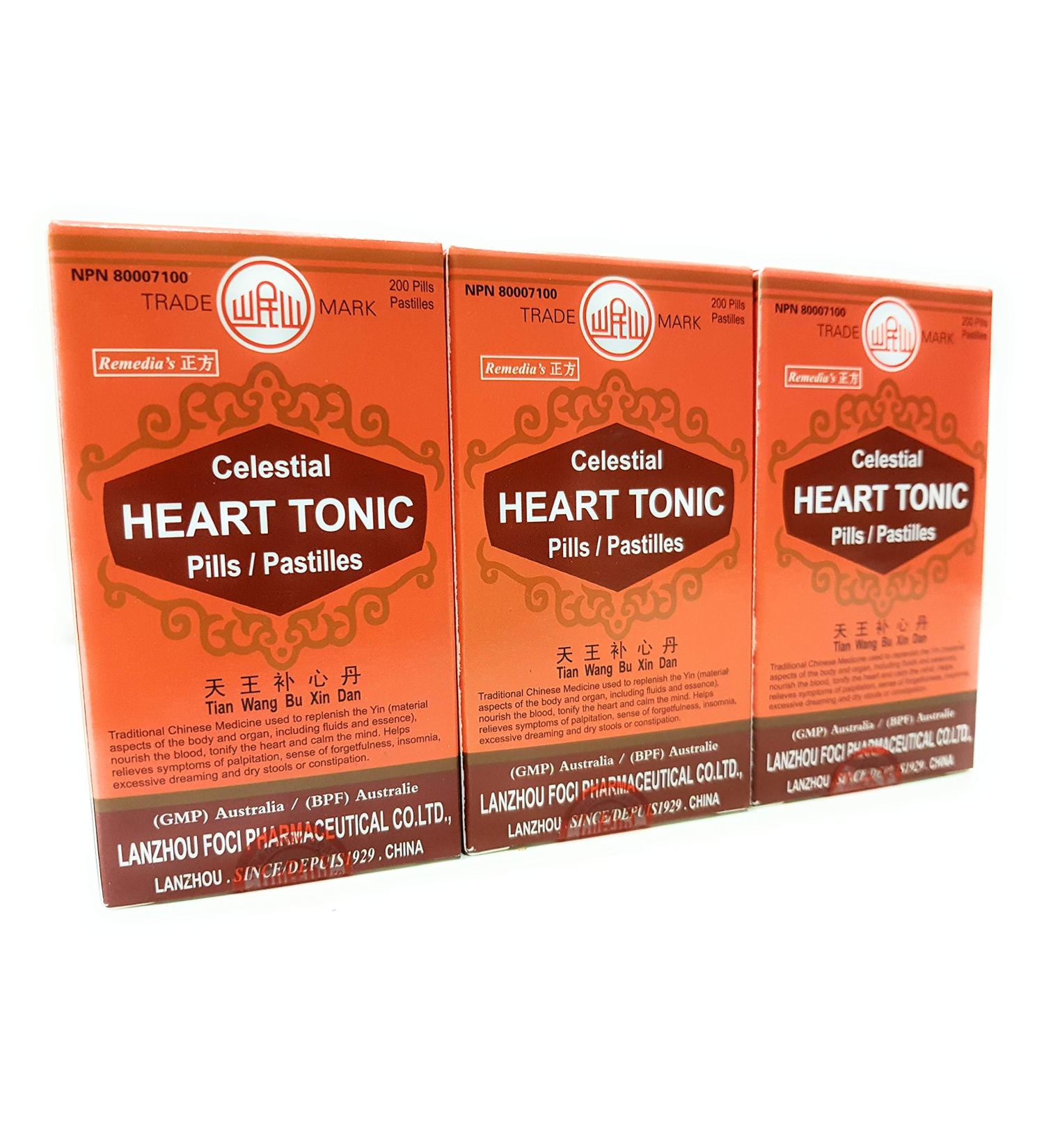 Herbal Cure - 200's x 3 packs - Tian Wang Bu Xin Dan - Buy Online on GoSupps.com