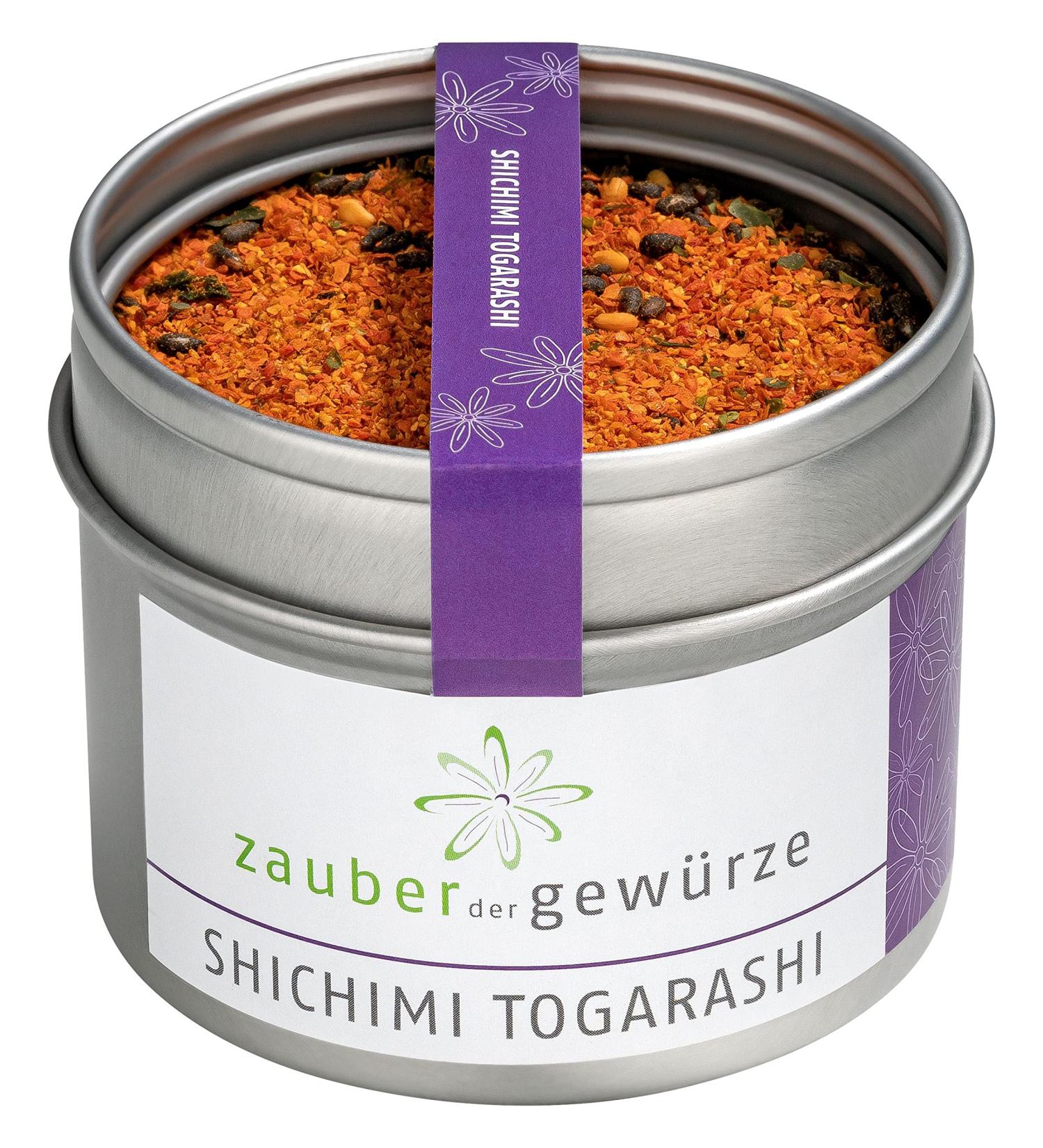 Magic of Spices Shichimi Togarashi - Authentic Japanese Seven Spice Mix for Miso Soup Udon Yakitori & Sushi - 50g - Buy Online on GoSupps.com