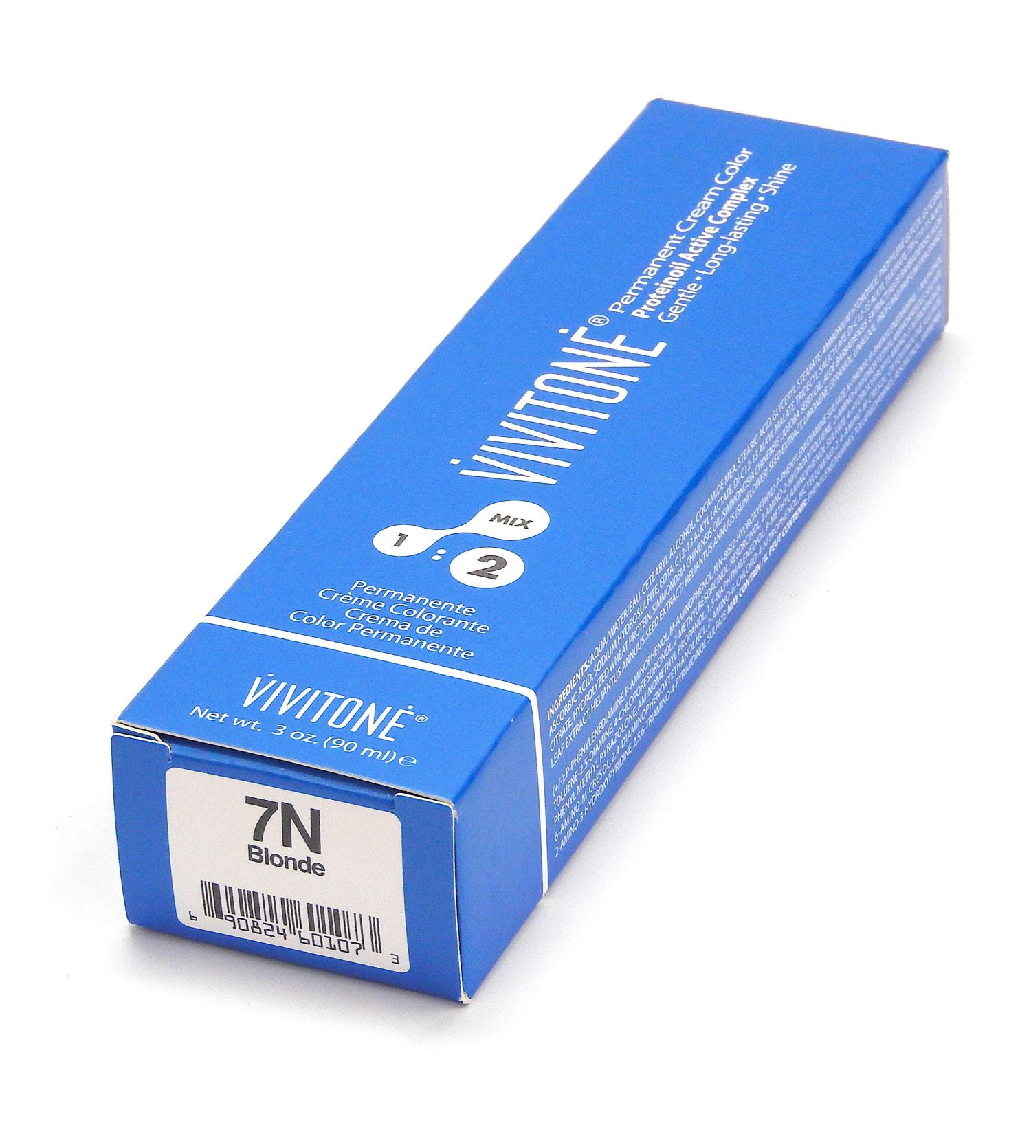 VIVITONE Permanent Cream Color 7N (Blonde)