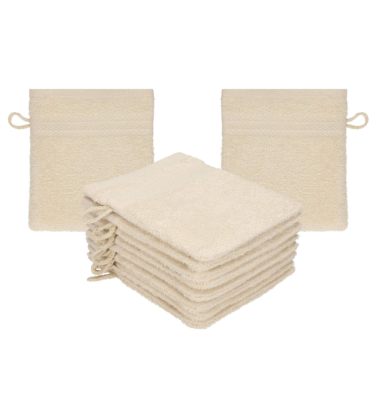 Betz Premium Pack of 10 Terry Washcloths for Face 100% Cotton Baby Washcloth Color S - Buy Online on GoSupps.com