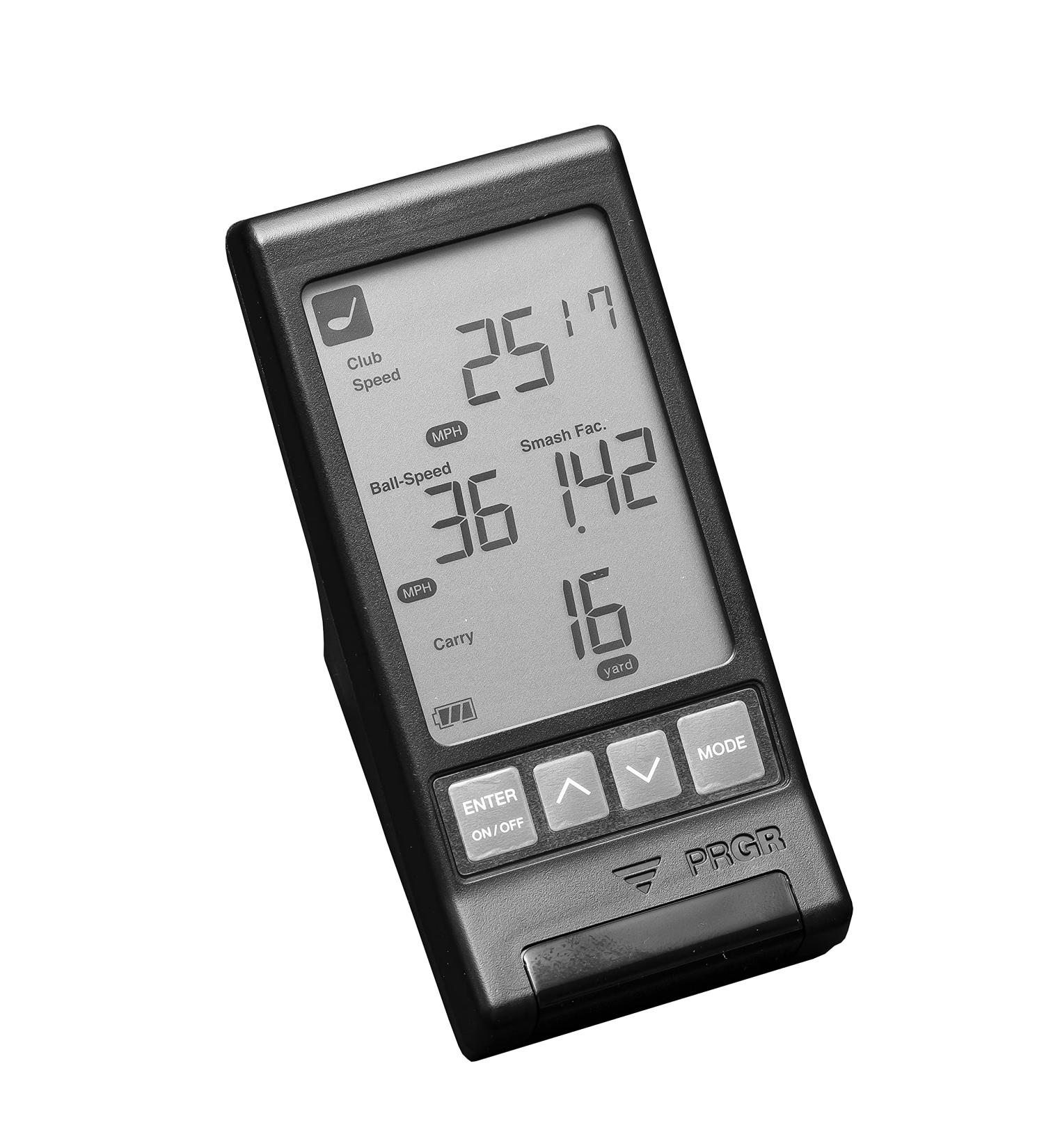 PRGR Black Pocket Launch Monitor HS-130A - 2021 Model | Buy Now - Buy Online on GoSupps.com