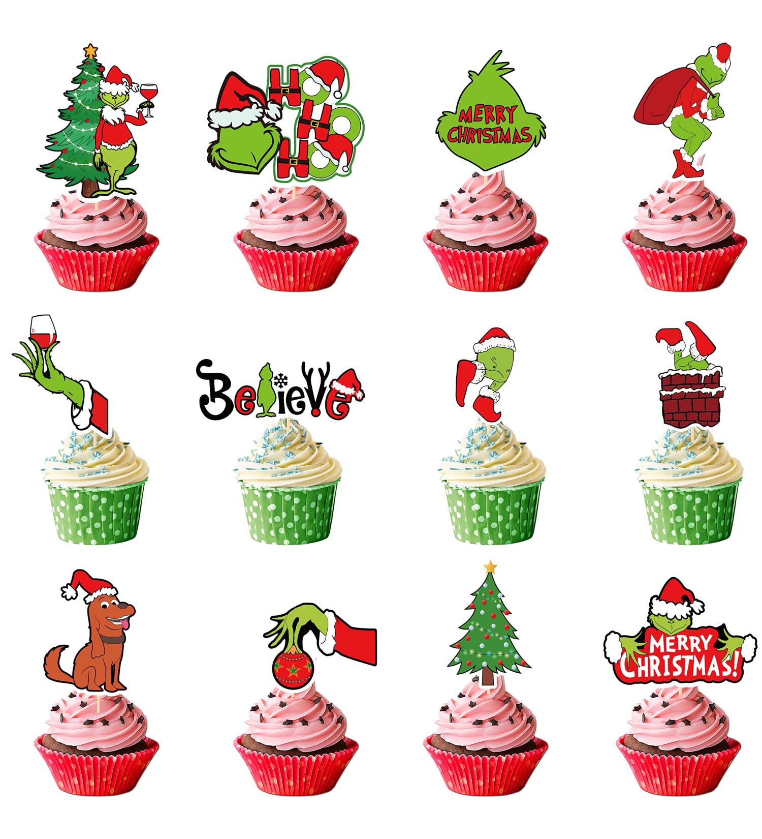 ET-Christmas Cupcake Toppers 36P - Buy Online on GoSupps.com