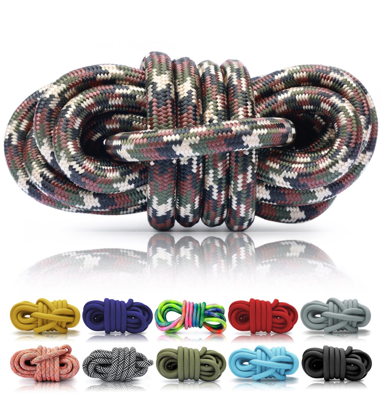 Allesoo PPM Rope 5m - Durable Camouflage Dog Leash & Collar | 10mm Polypropylene Multifilament Rope for Maximum Strength - Buy Online on GoSupps.com