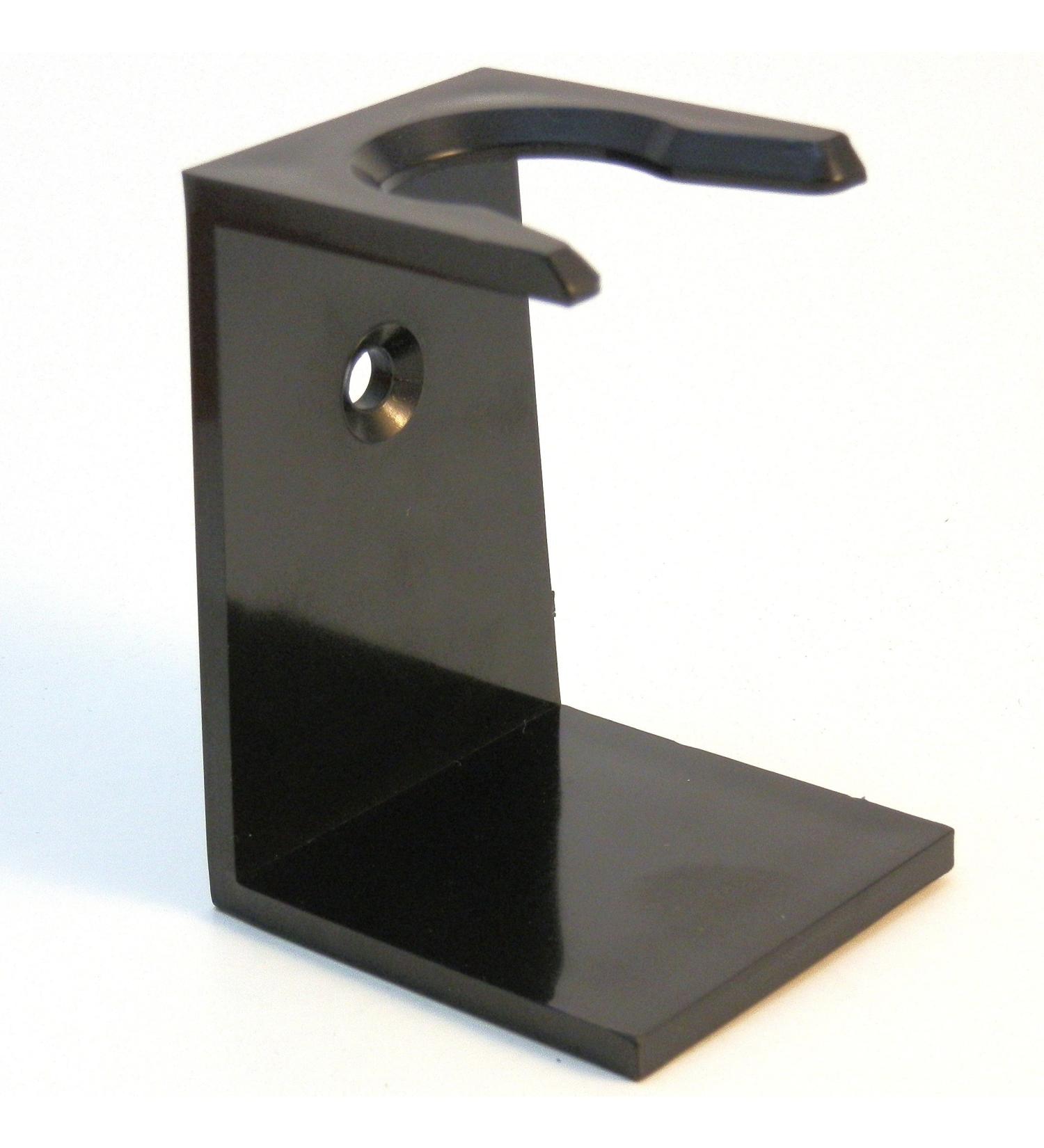 Ebony Shaving Brush Drip Stand by Premier Rasage