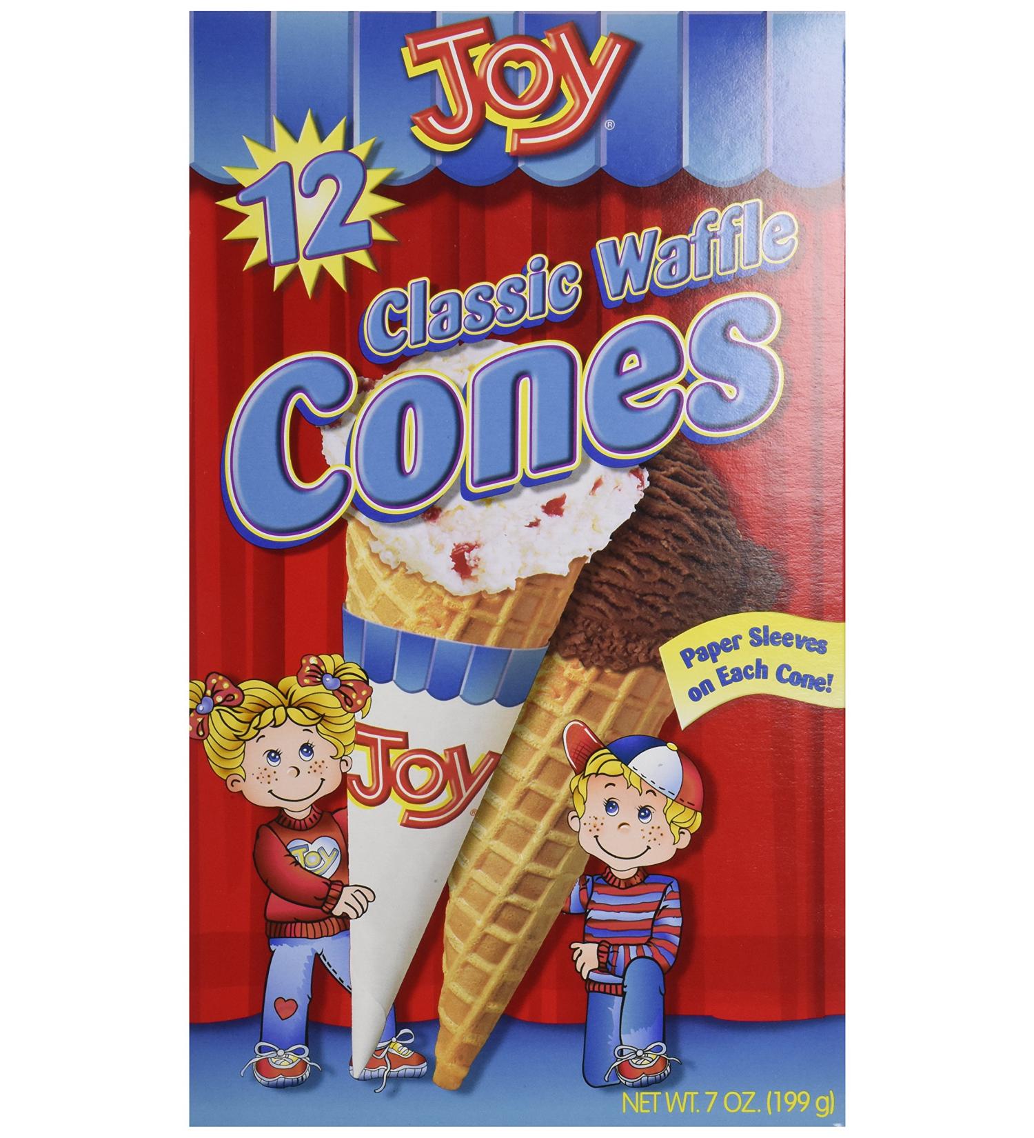 Joy Cone  Waffle Cone  7 Ounce (Pack of 1) - Buy Online on GoSupps.com