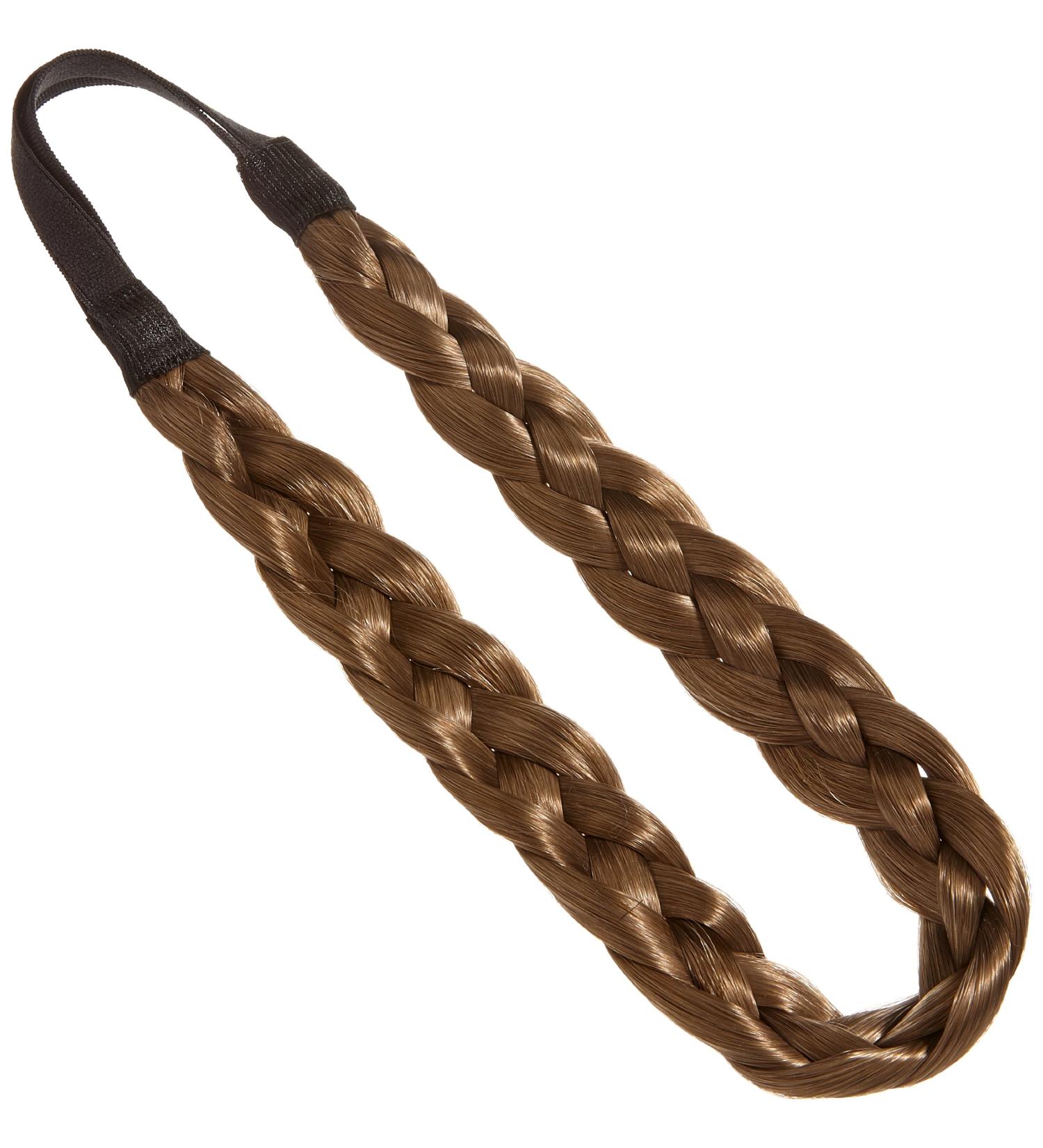 Love Hair Extensions Double Braid Band Colour 8 Mousey Brown