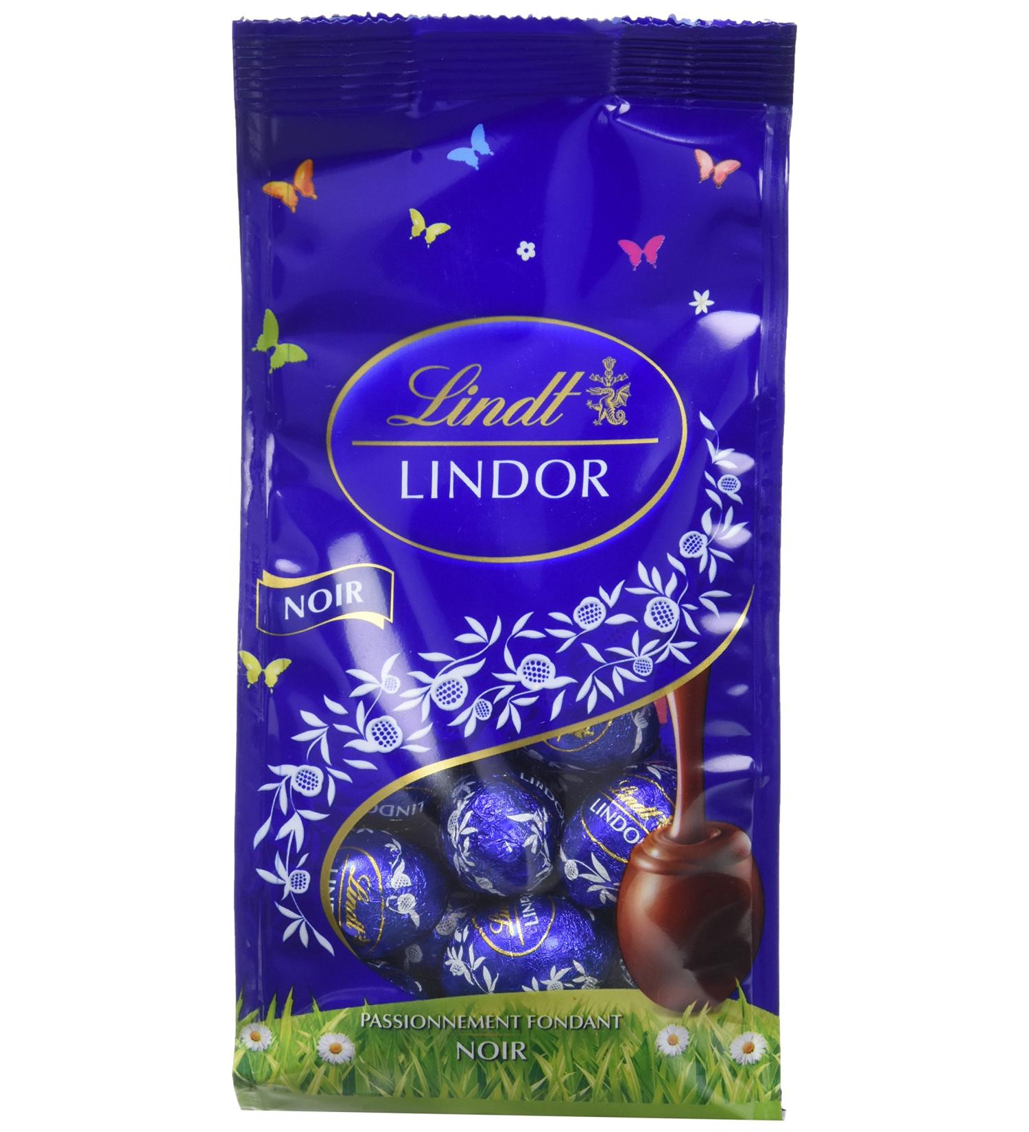 Lindt Lindor Egg Bag Medium Black 180 g - Pack of 2 - Buy Online on GoSupps.com