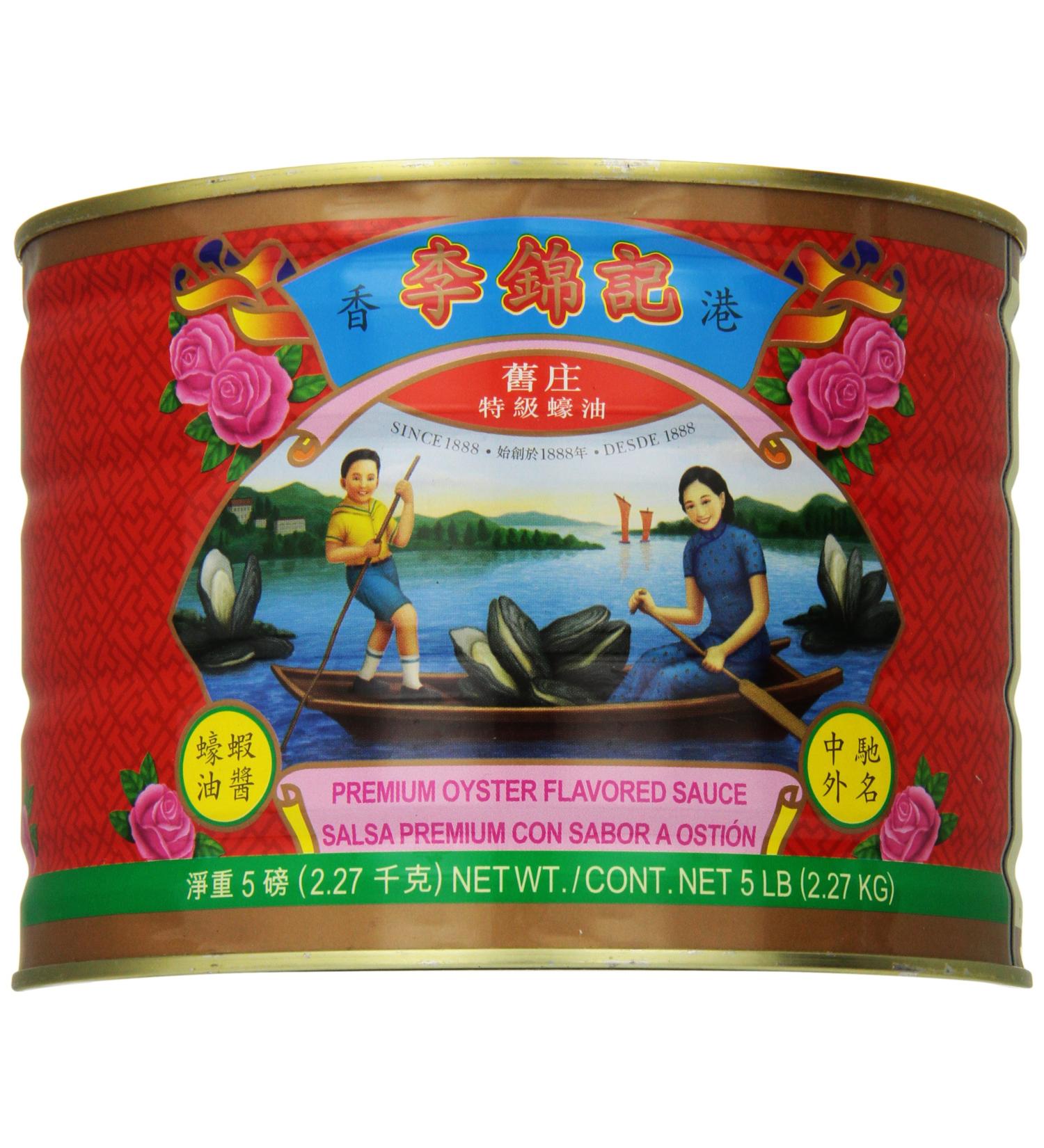 Lee Kum Kee Premium Oyster Sauce 5lb - No Preservatives - Pack of 1 - Buy Online on GoSupps.com
